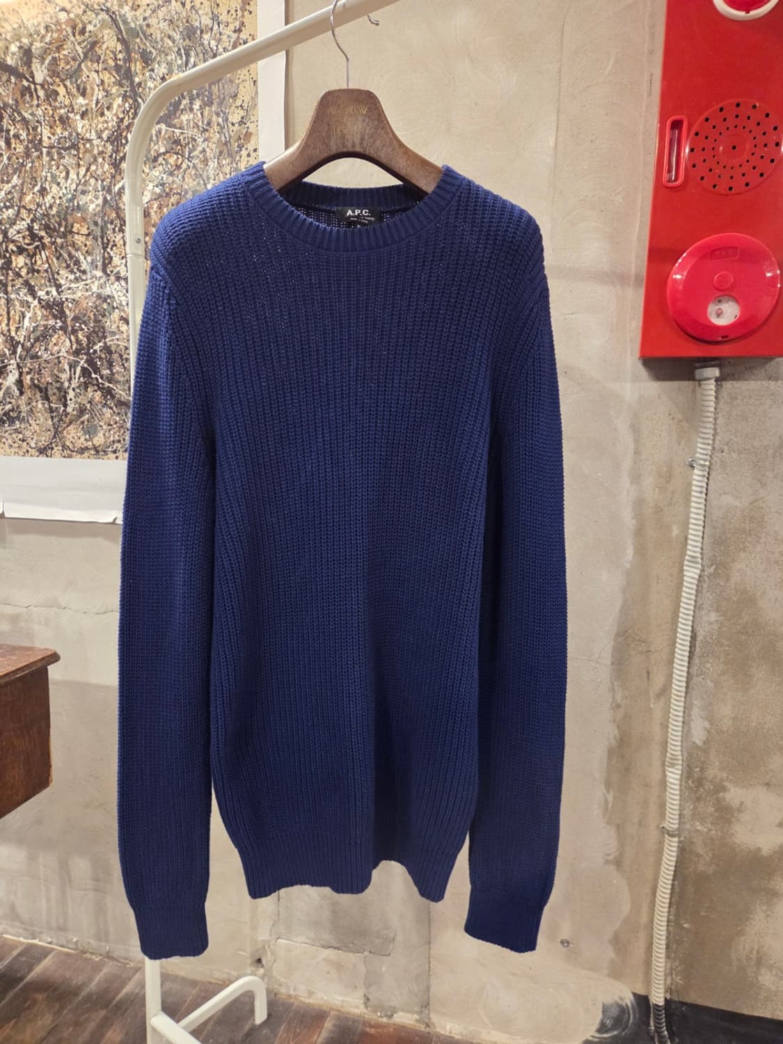 아페쎄 와플니트 상품이미지4