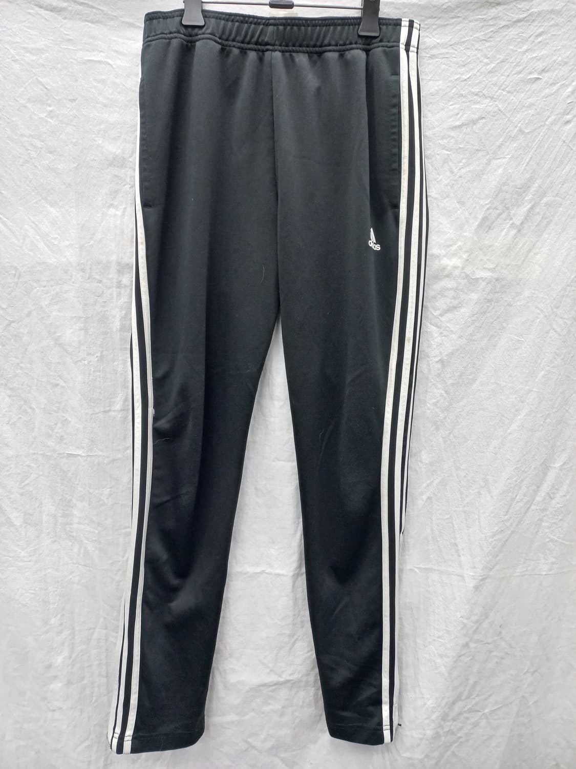 아디다스 삼선 트레이닝 팬츠 XL 블랙(총장100) 상품이미지1