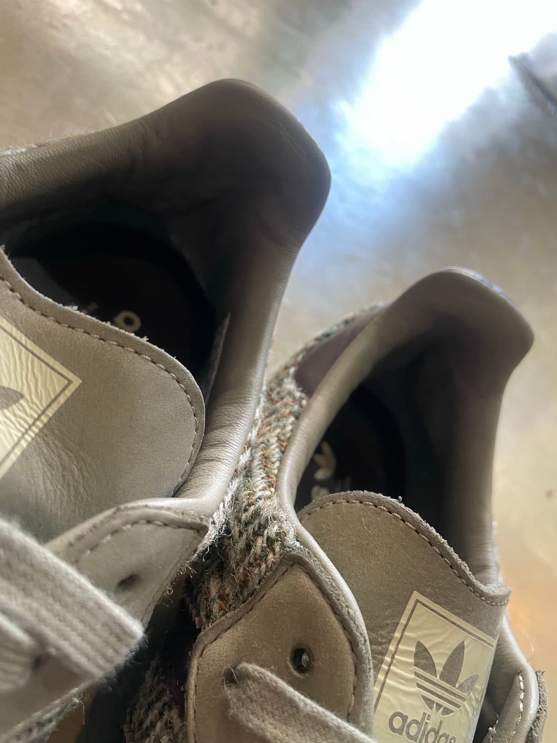 아디다스 삼바 OG 해리스 트위드 쉐도우 브라운 240 상품이미지7