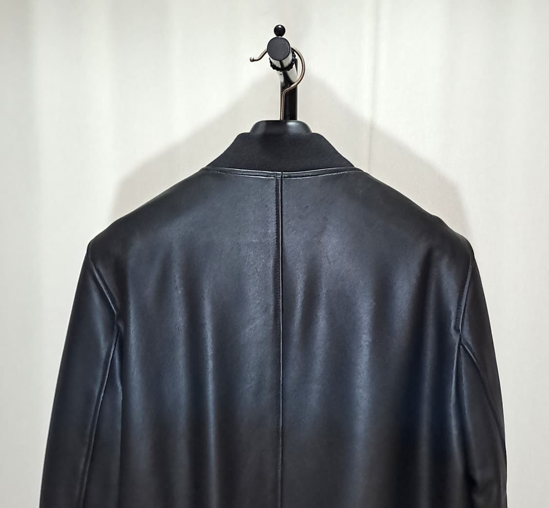 (택포) 무신사 램스킨 블루종 L B60 상품이미지5