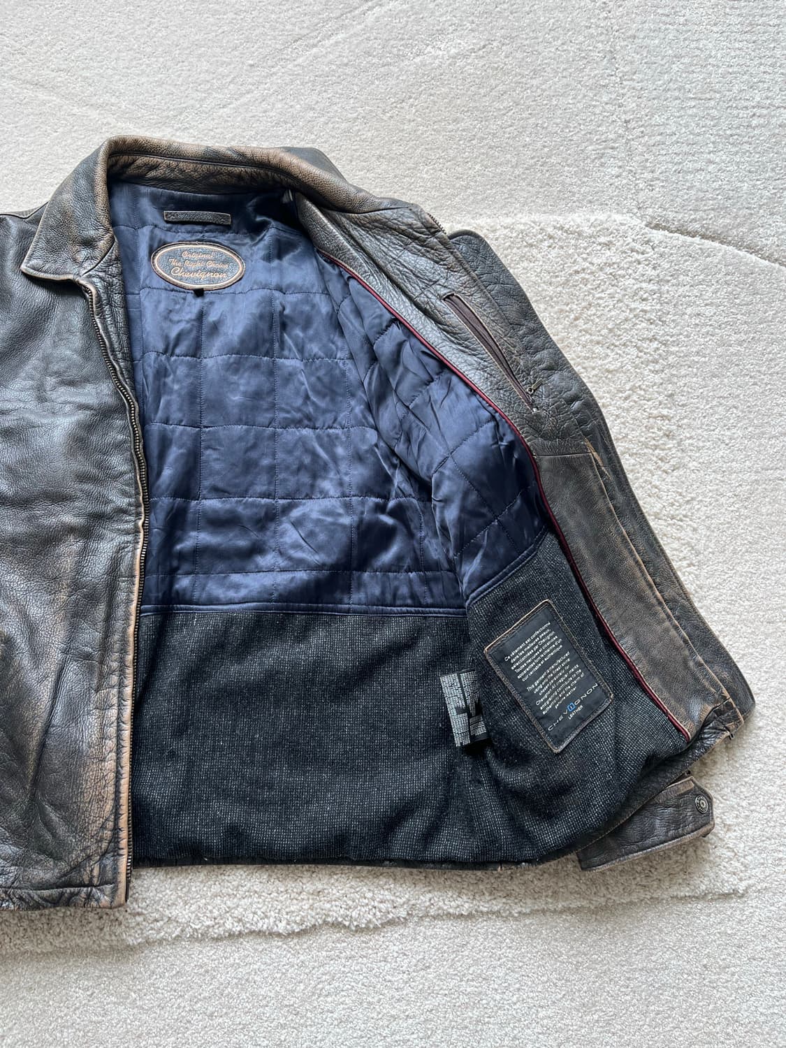 쉐비뇽 프렌치 레더 자켓 (105) 상품이미지6