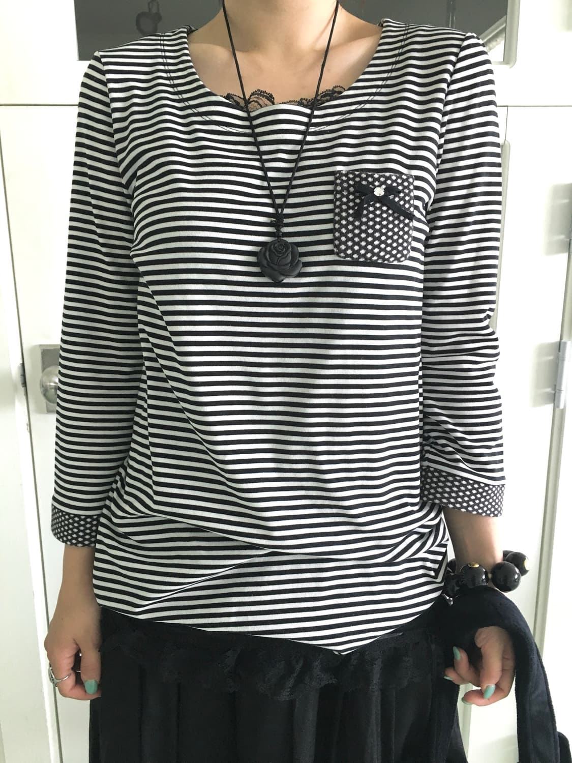 Sonia rykiel striped tee 상품이미지1