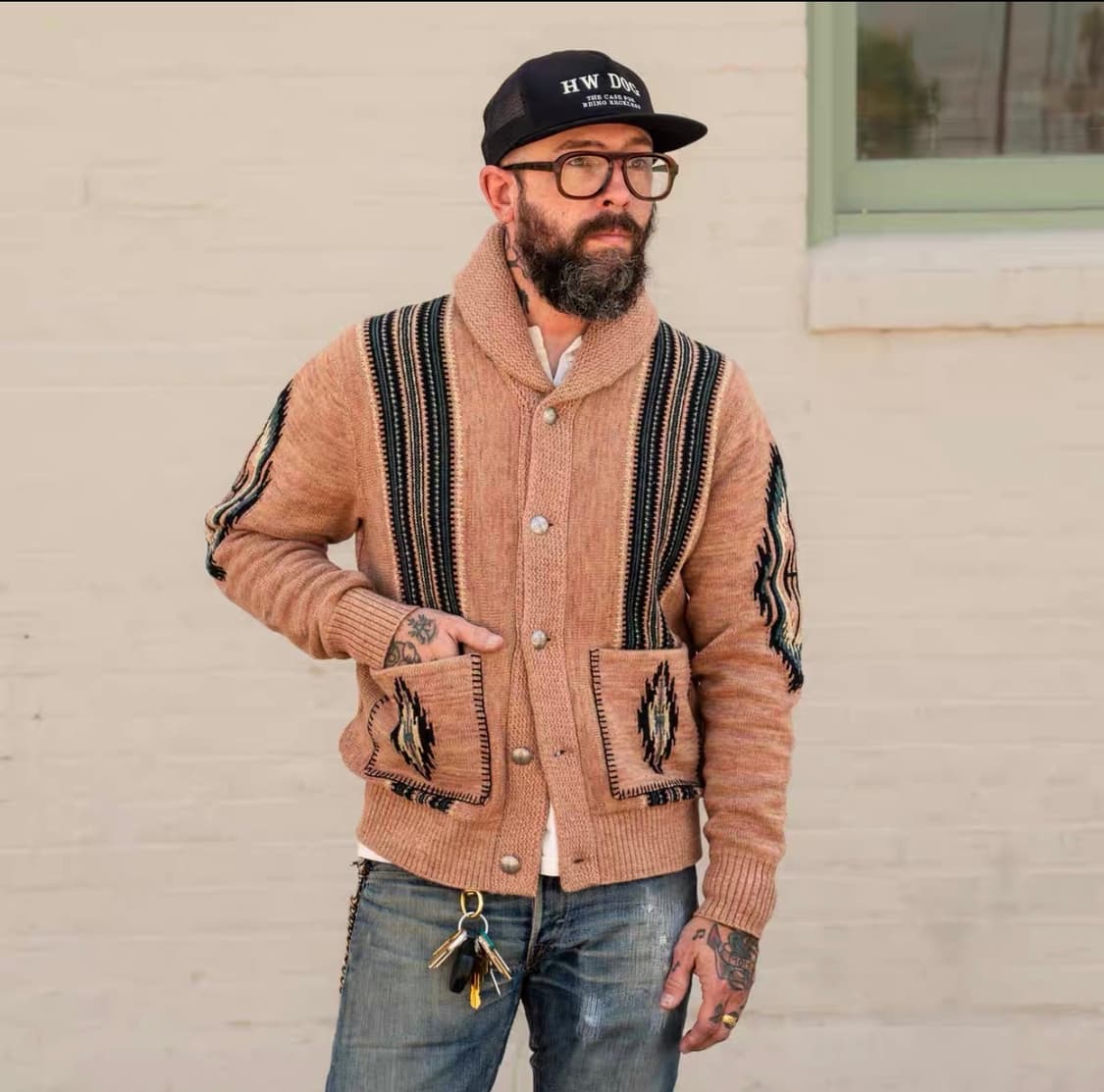 rrl 로드러너 가디건 L 상품이미지1