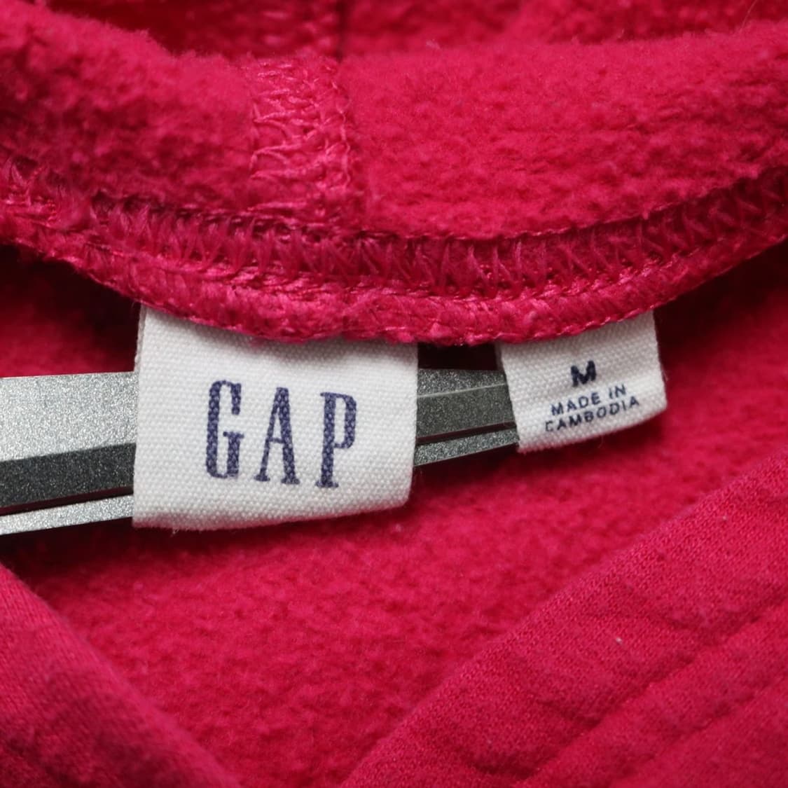 갭 핫핑크 베이직 로고 후드티 63452 상품이미지9