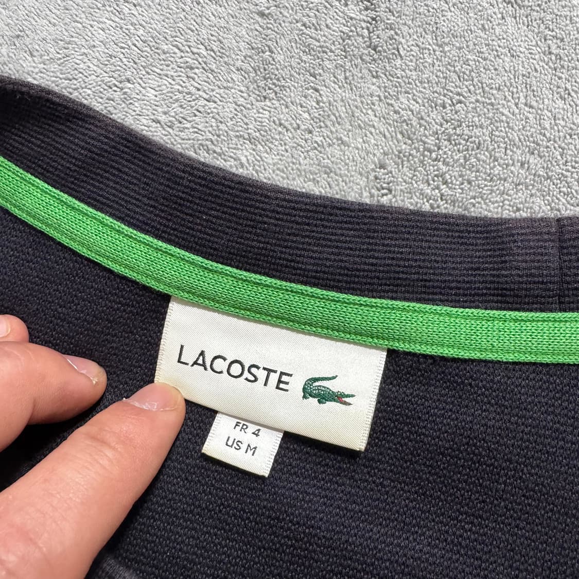 라코스테 스프라이트 니트 맨투맨 상품이미지3