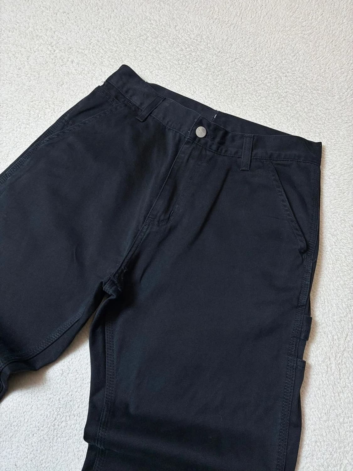 칼하트 WIP 싱글 니 카펜터 스트레이트 팬츠 PN7895 상품이미지5