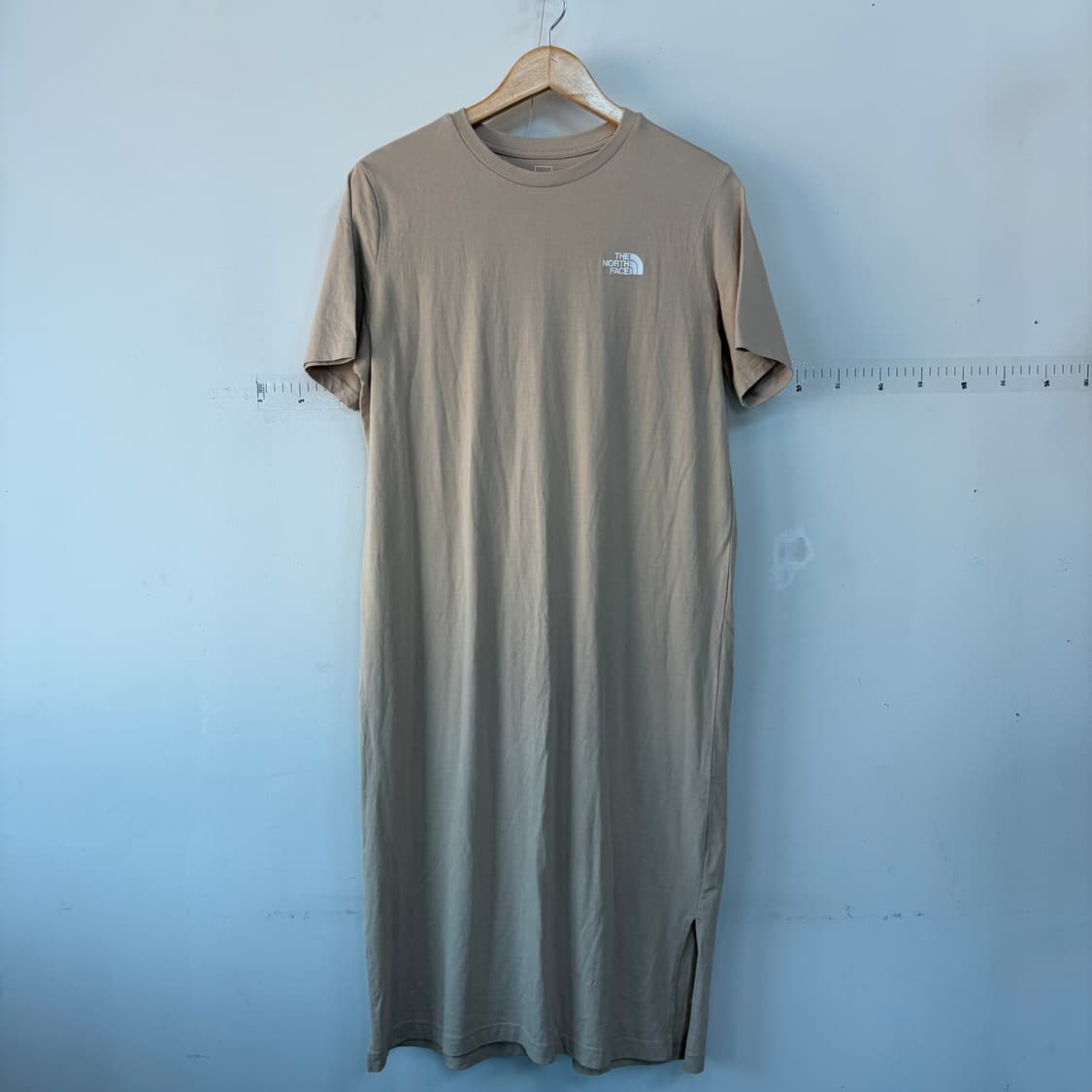 노스페이스 베이지 롱 원피스 상품이미지1