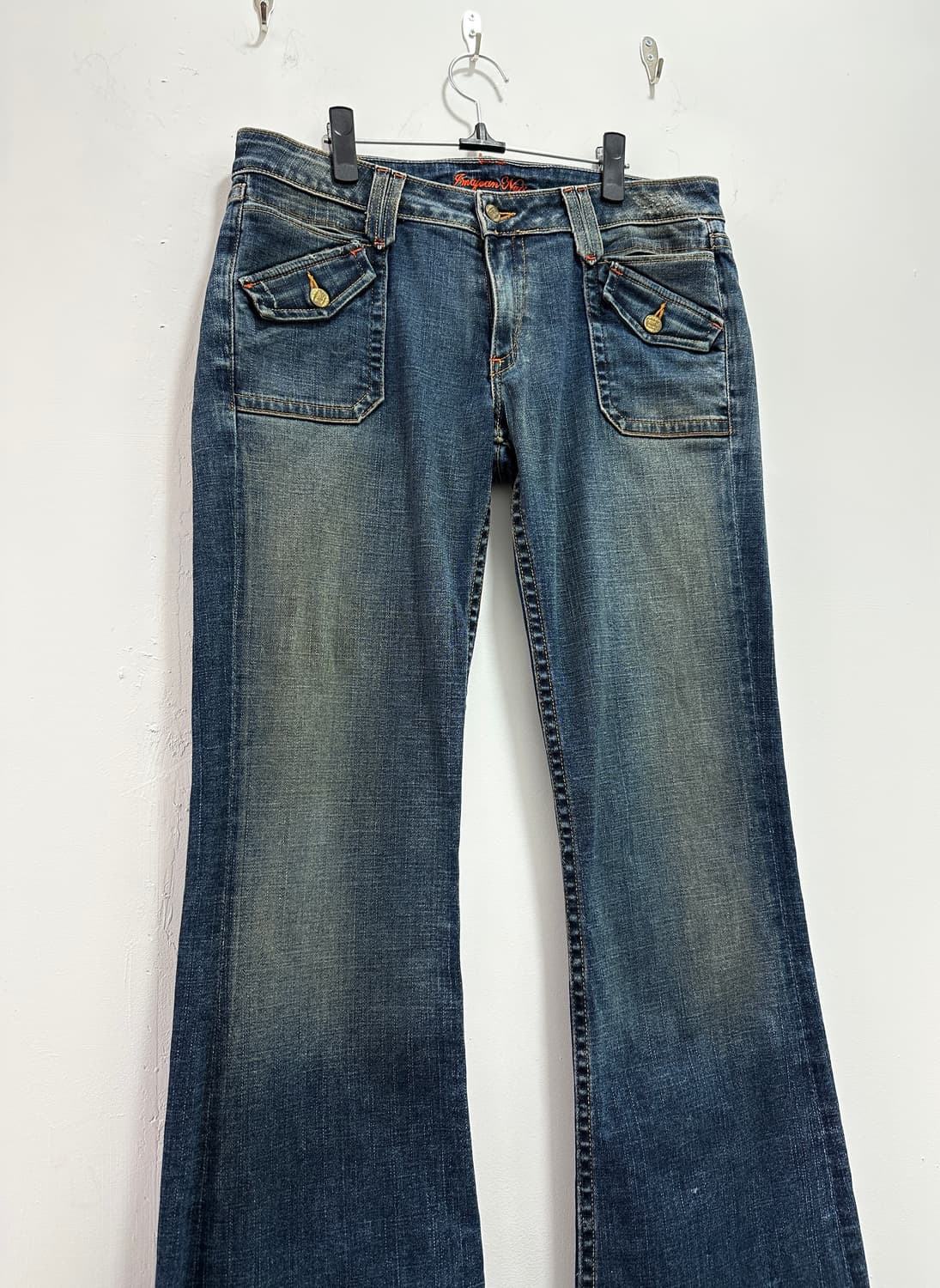Imajean Nation USA flare cut denim jeans 상품이미지8