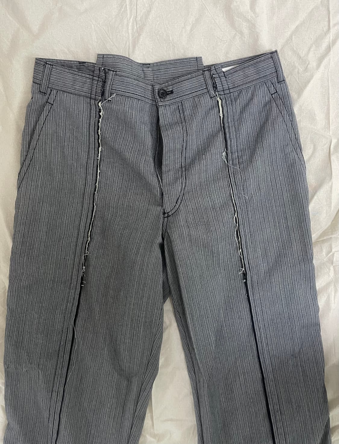 comme des garcons homme 해체주의 트라우저 상품이미지2