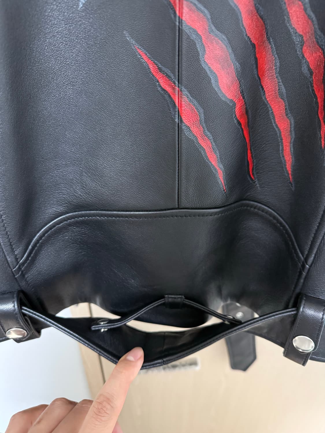 Acne Studios Nate Clean 레더자켓 (B70008) 상품이미지6