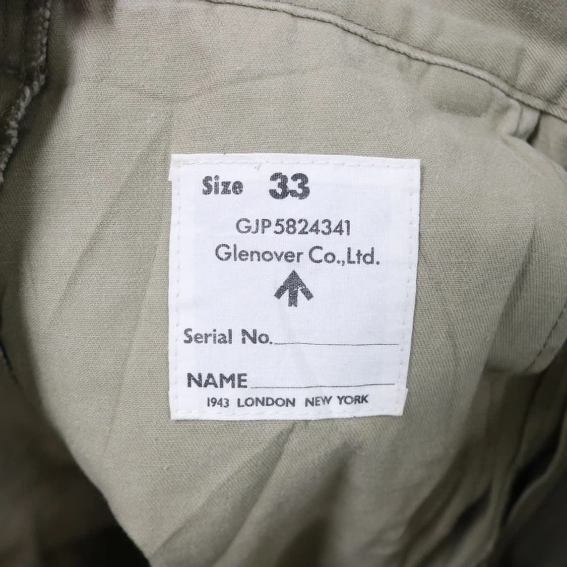 GLENOVER 코튼 팬츠 66908 상품이미지8
