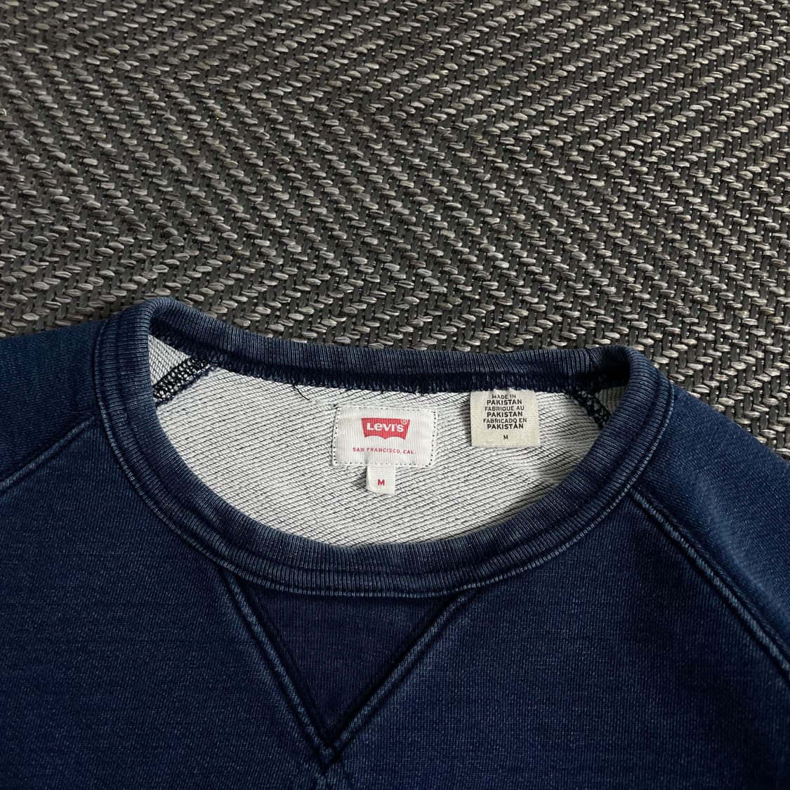 리바이스 인디고 워시드 스웻 셔츠y 3884 상품이미지6