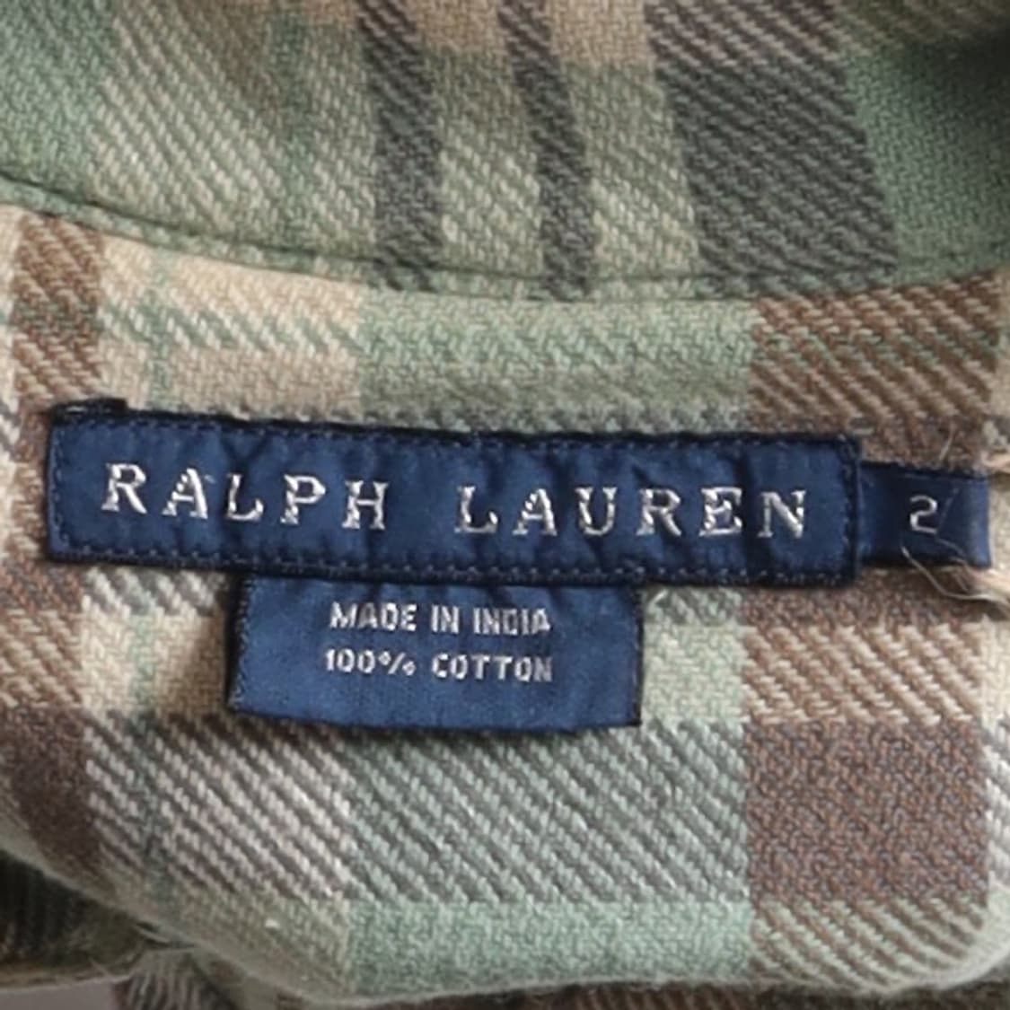 랄프 로렌 Ralph Lauren Check Pattern Western 상품이미지7