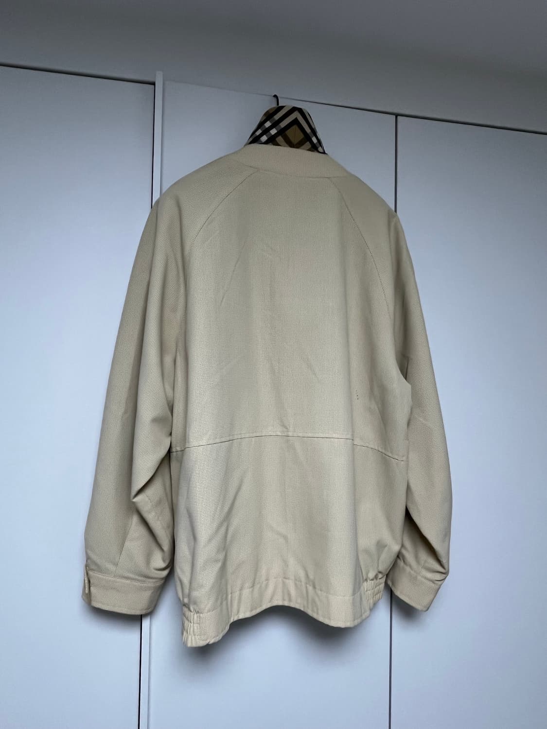 버버리 잔체크 블루종 xl (105) 상품이미지9