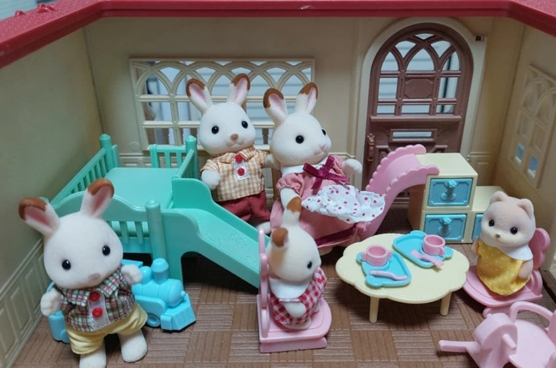 실바니안 패밀리 라즈베리하우스 + 초콜릿 토끼 가족 상품이미지5