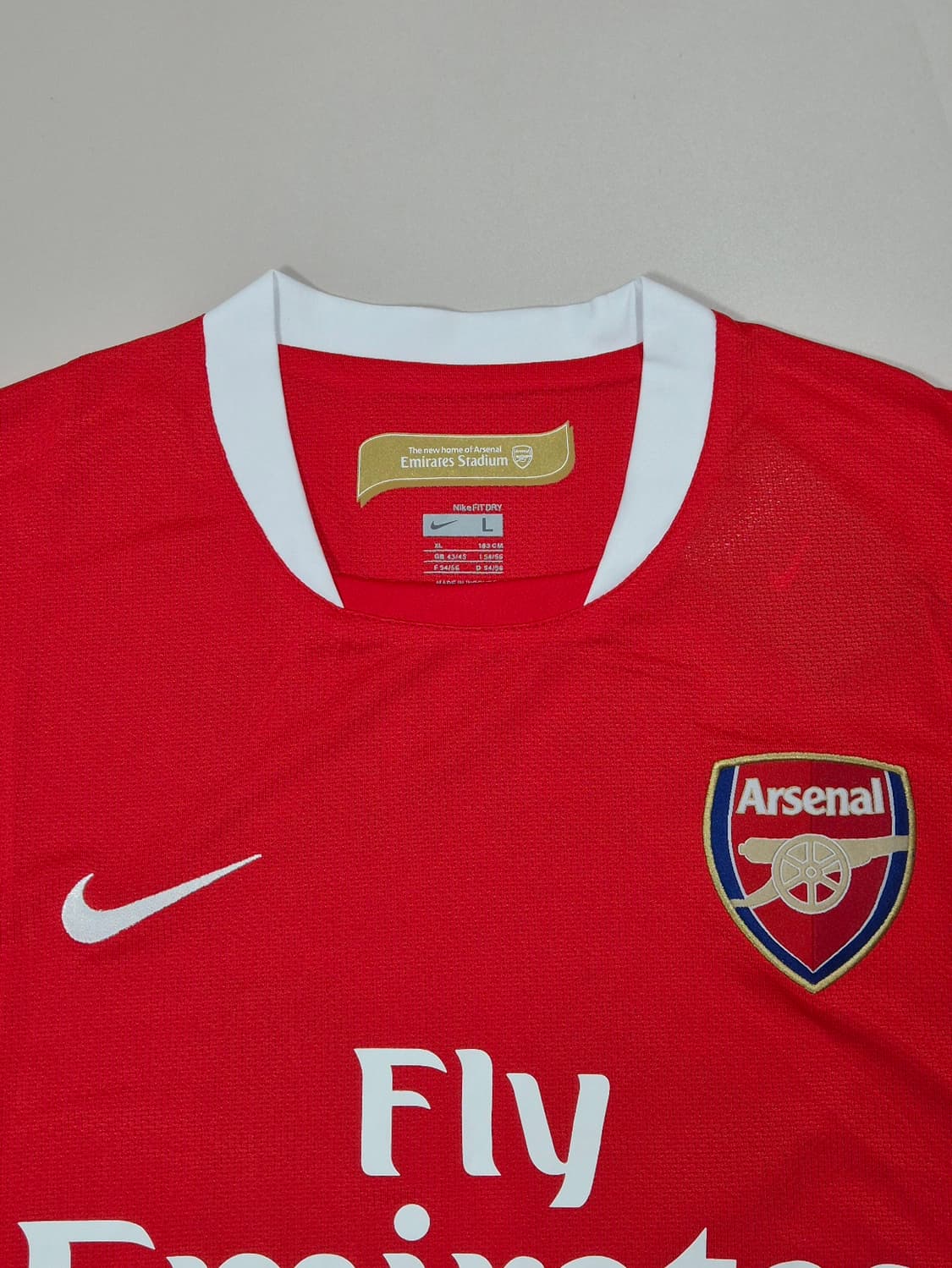 06-07 아스날 킹 앙리 유니폼 L사이즈 레플리카 상품이미지3