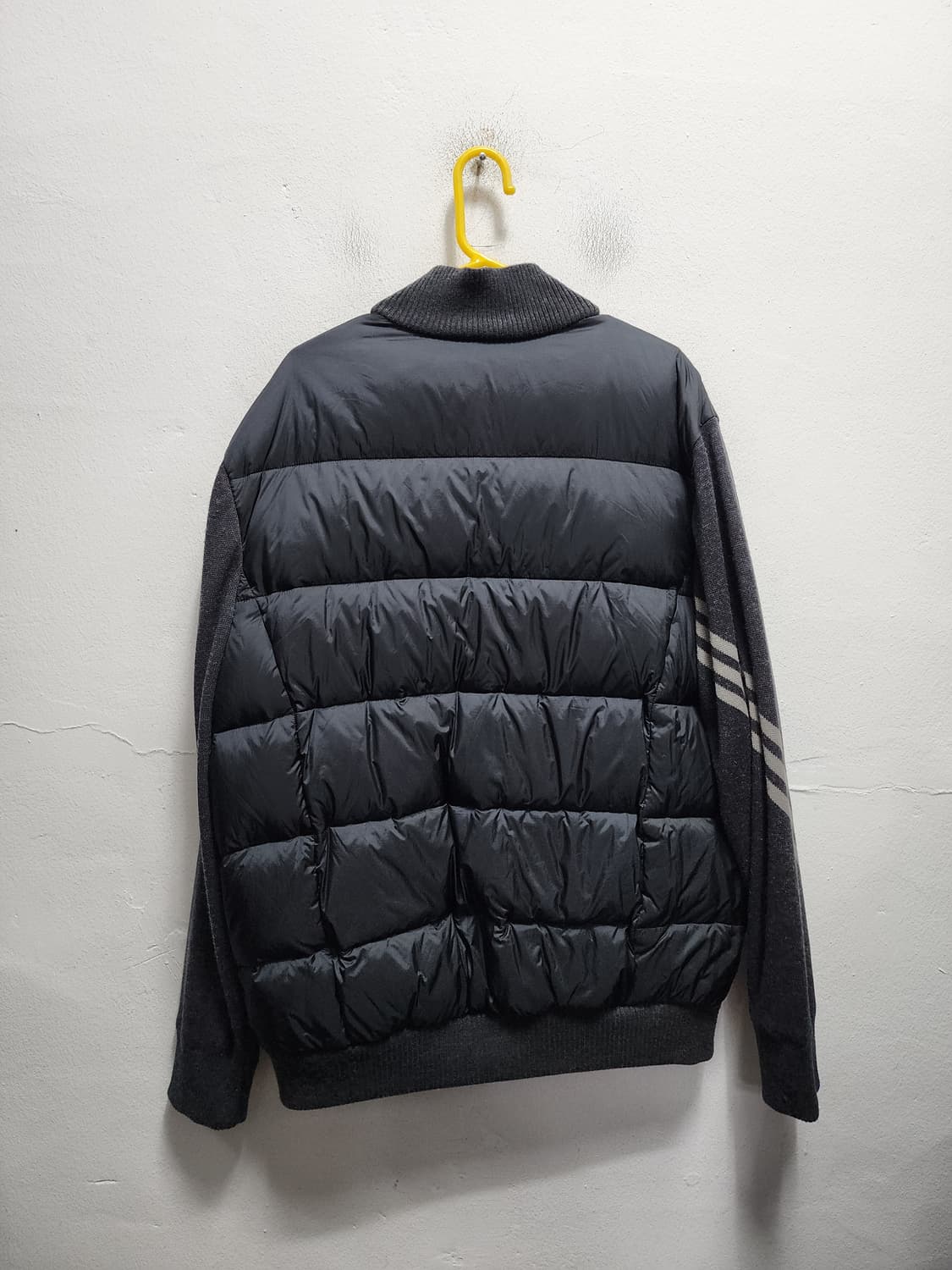 아디다스 골프 구스다운 니트배색 자켓 상품이미지2