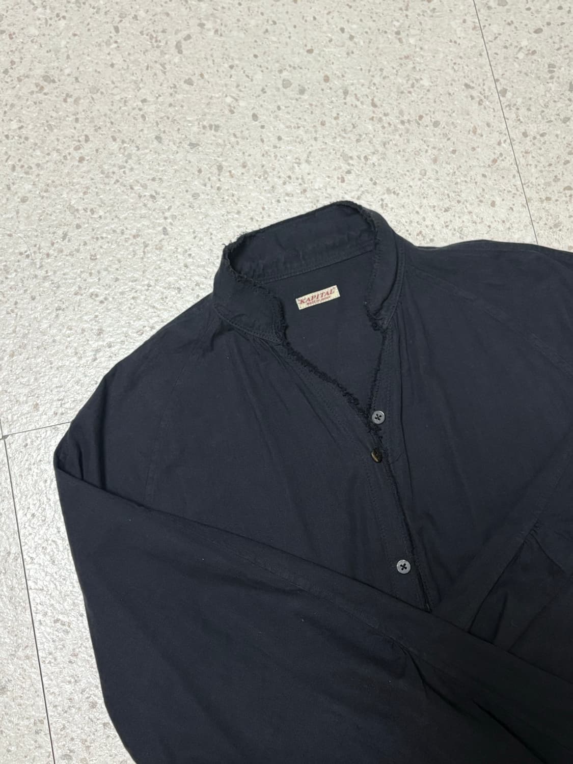 캐피탈 컷오프 튜닉 셔츠 상품이미지1