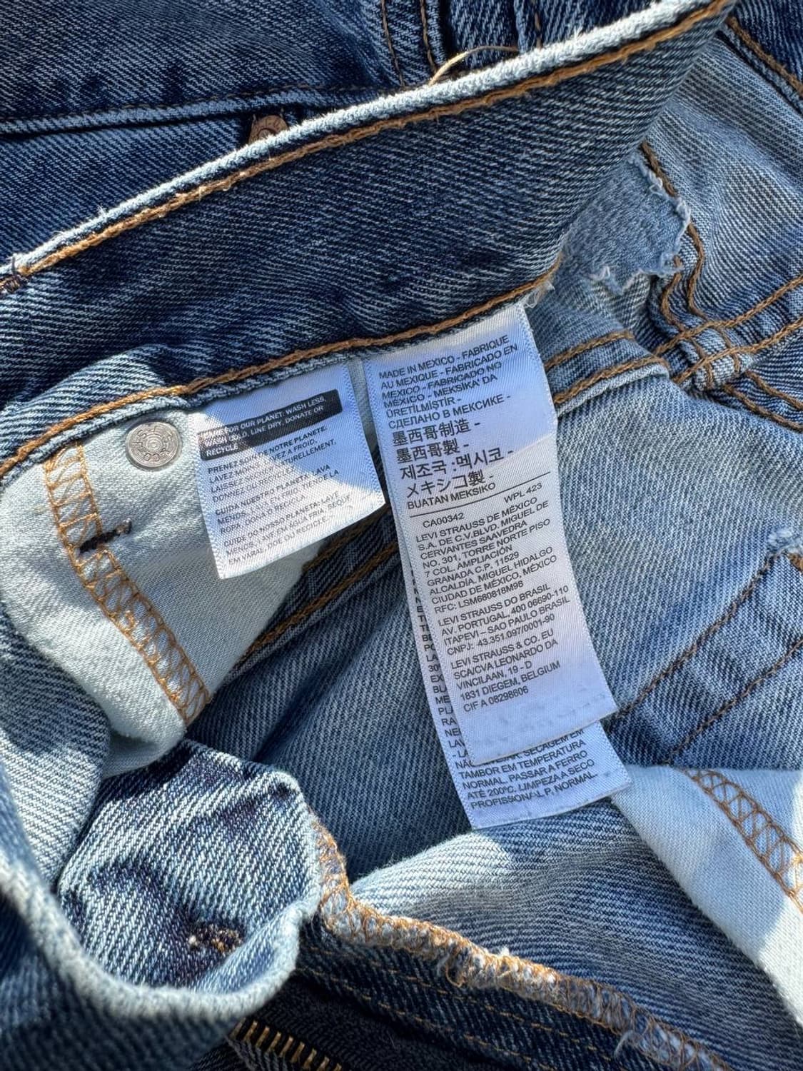 Levis 505 indigo jeans (28) p11 상품이미지5