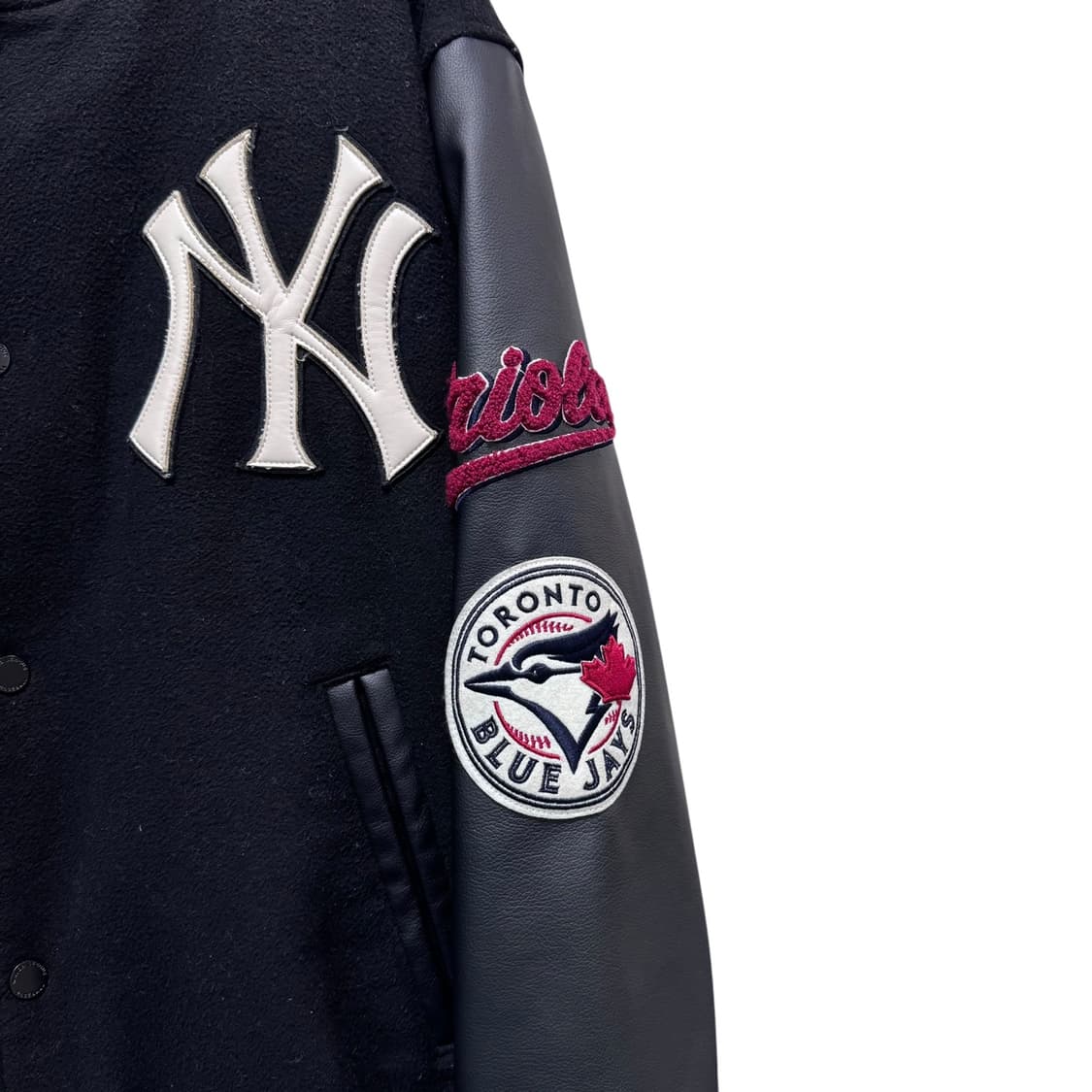 MLB 빅로고 양키즈 바시티 자켓 상품이미지3