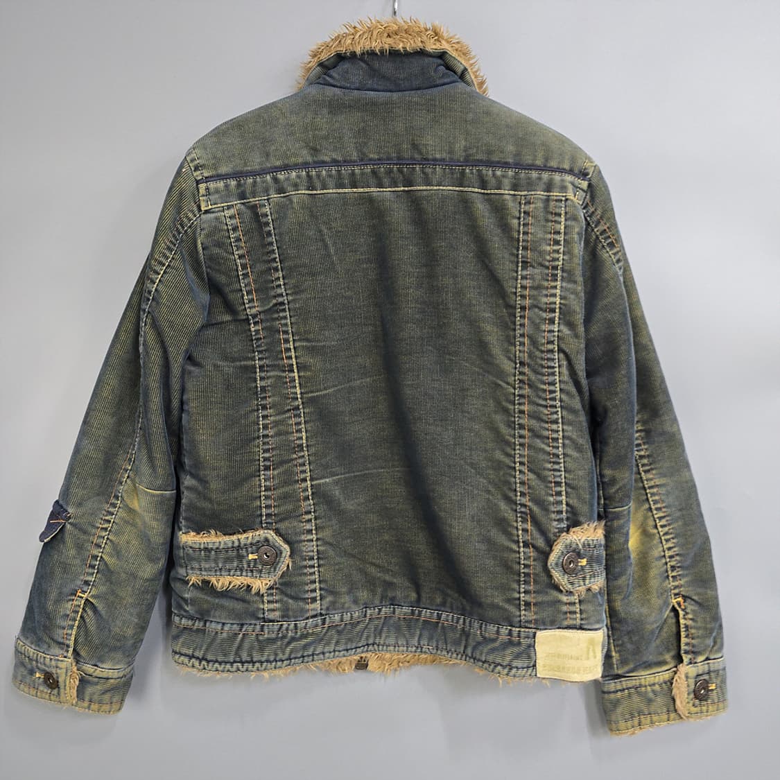버커루(BUCKAROO) 퍼카라 데님 자켓 L 상품이미지5