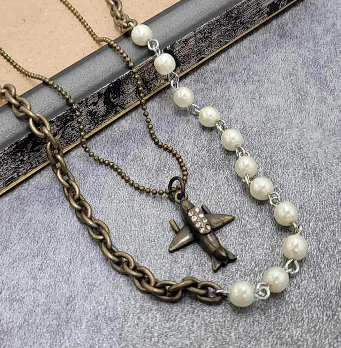 빈티지목걸이 상품이미지2