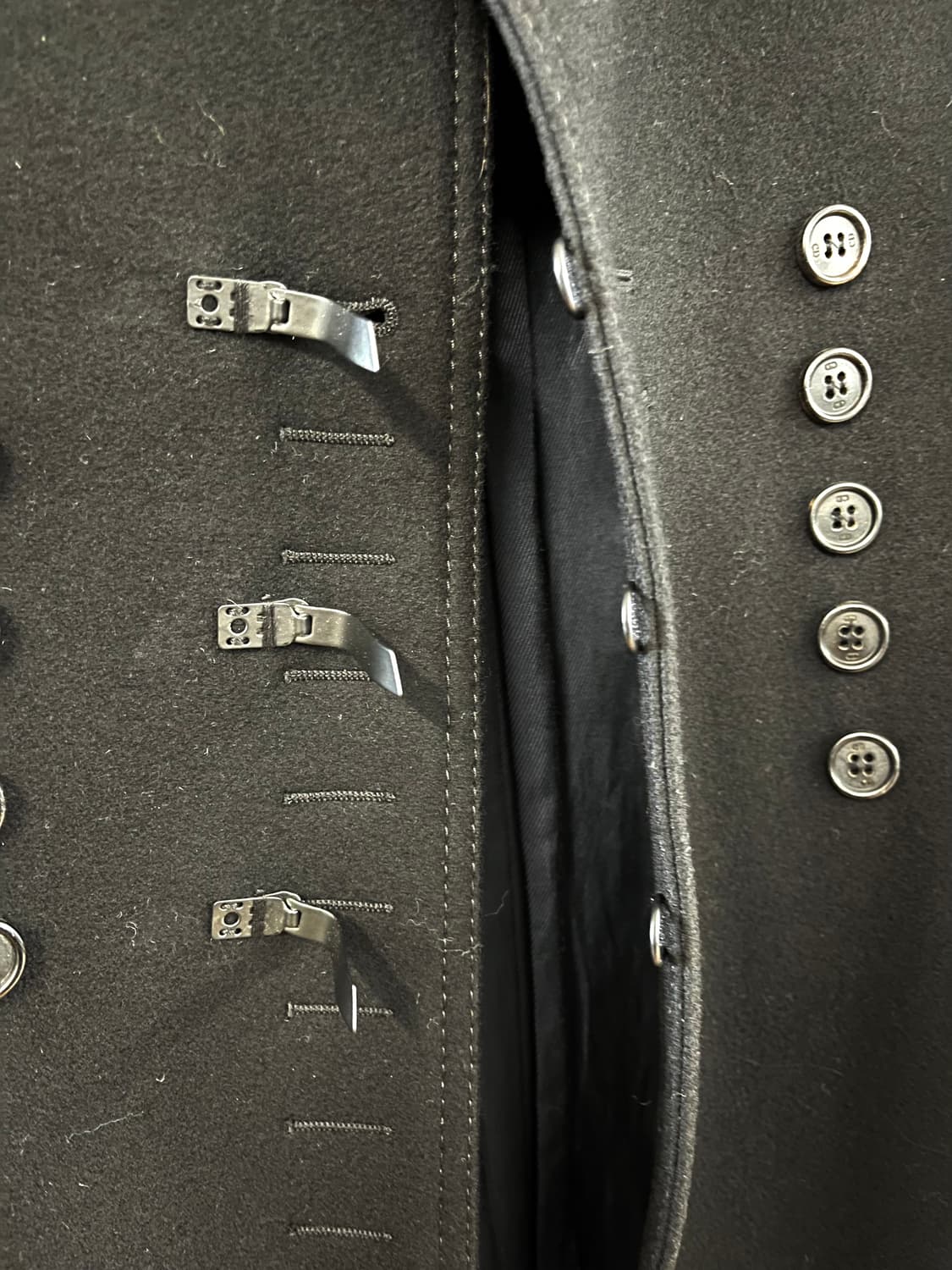 디올 옴므 06FW 에디 슬리먼 나폴레옹 밀리터리 코트 상품이미지5