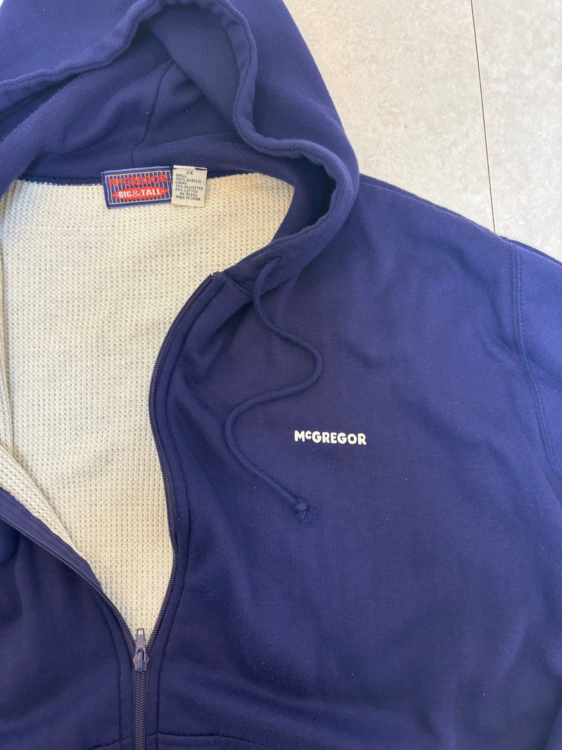 맥그리거 빈티지 후드 상품이미지3