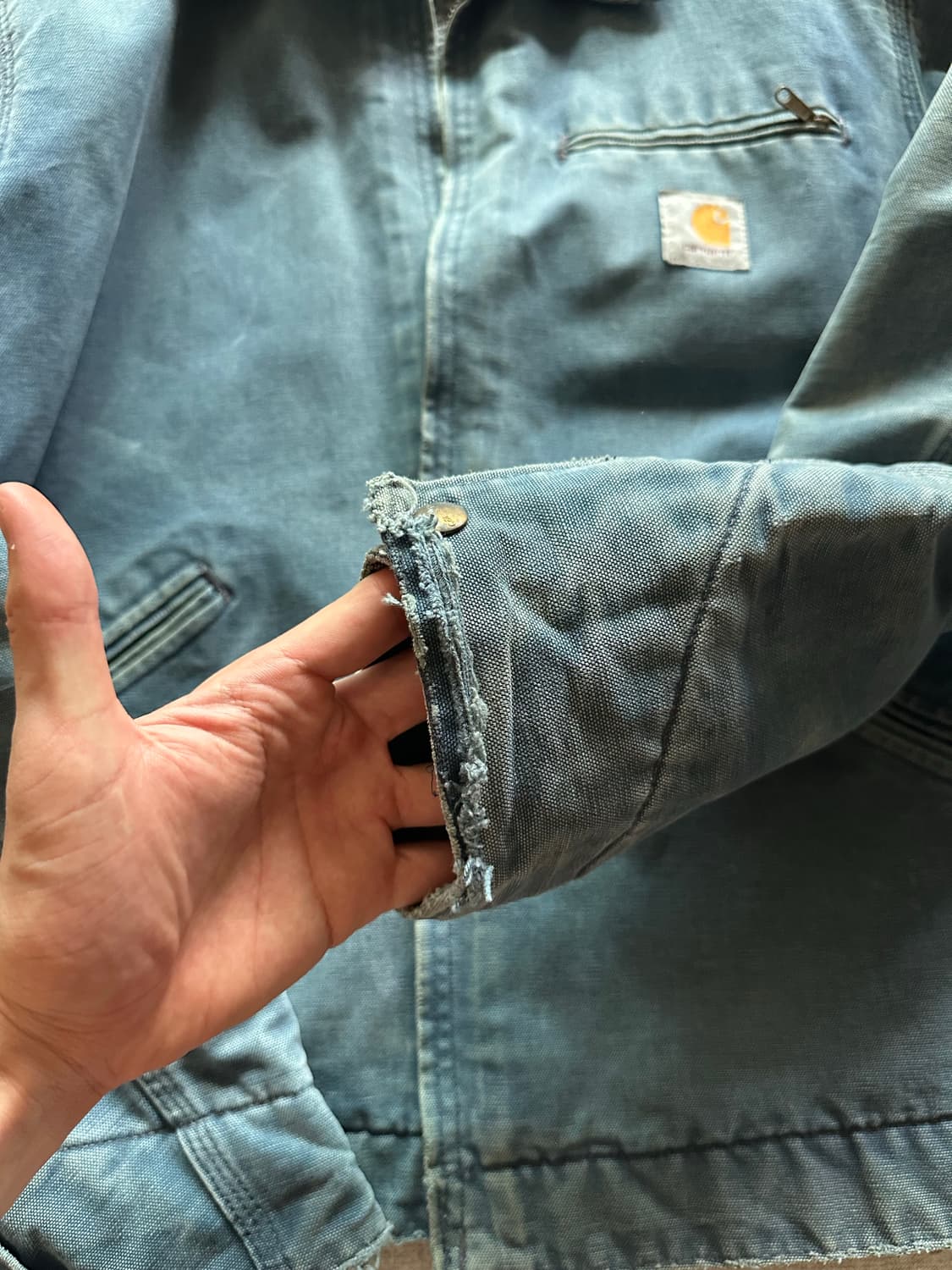 [XL] 칼하트 디트로이트 자켓 j01 navy 상품이미지5