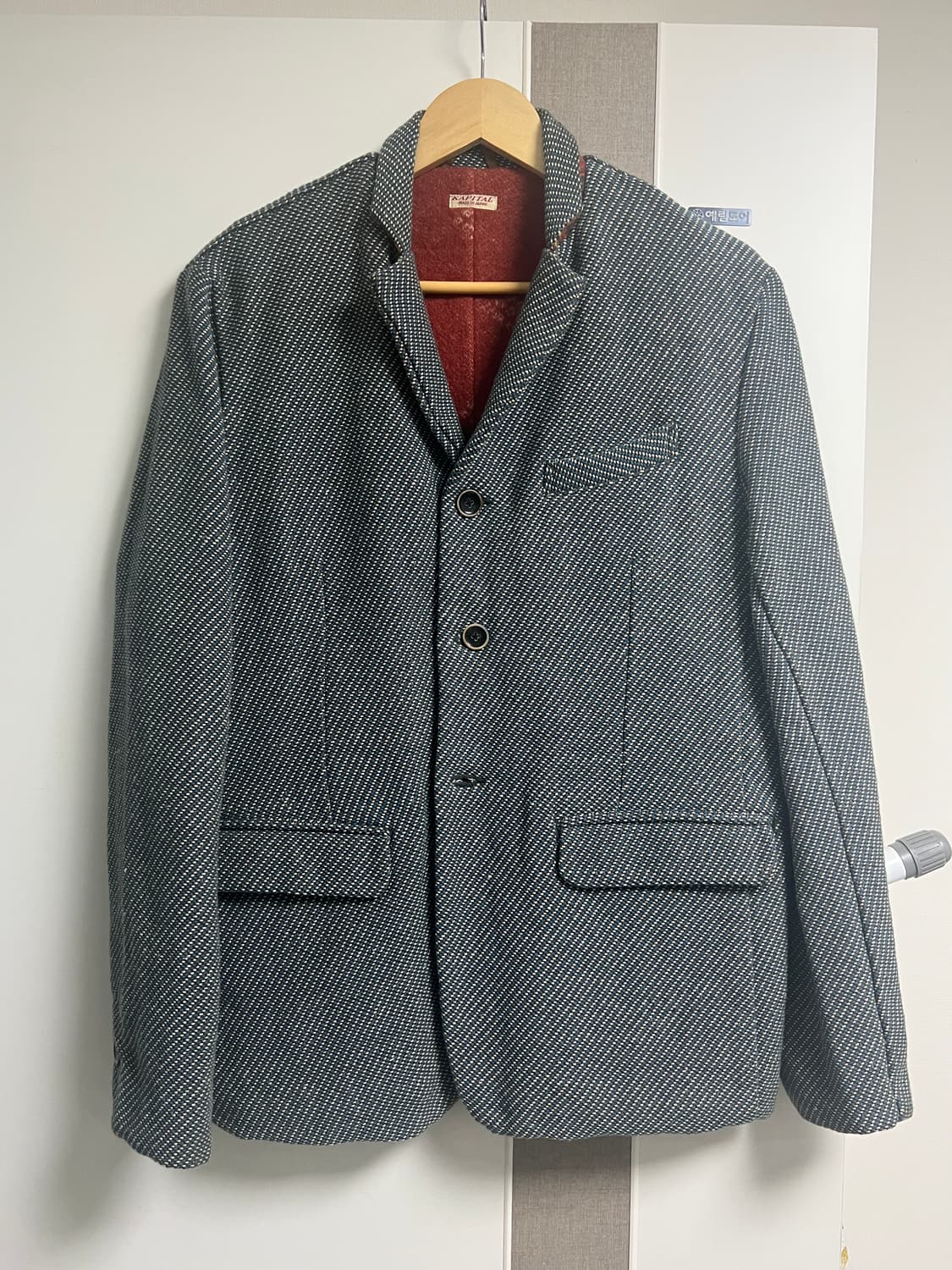 캐피탈 3버튼 트위드 자켓 상품이미지2