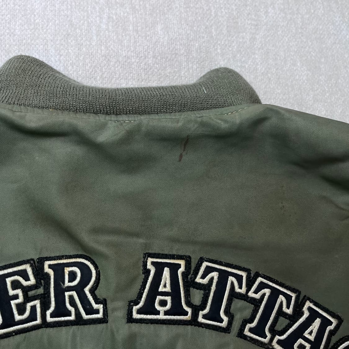 100 00s 빈티지 패치 ma-1 자켓 상품이미지8