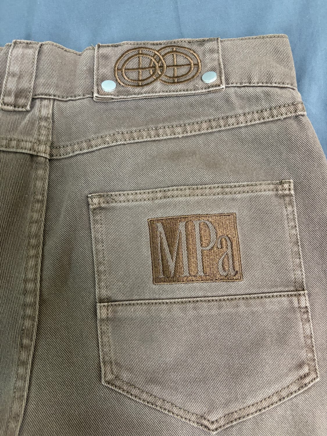 플라스틱프로덕트 mpa calf pocket pants brown [L] 상품이미지1