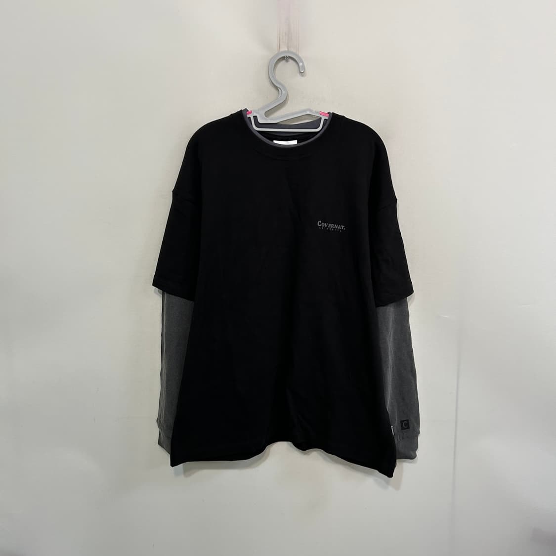 커버낫 남성 레이어드 맨투맨 95 상품이미지1