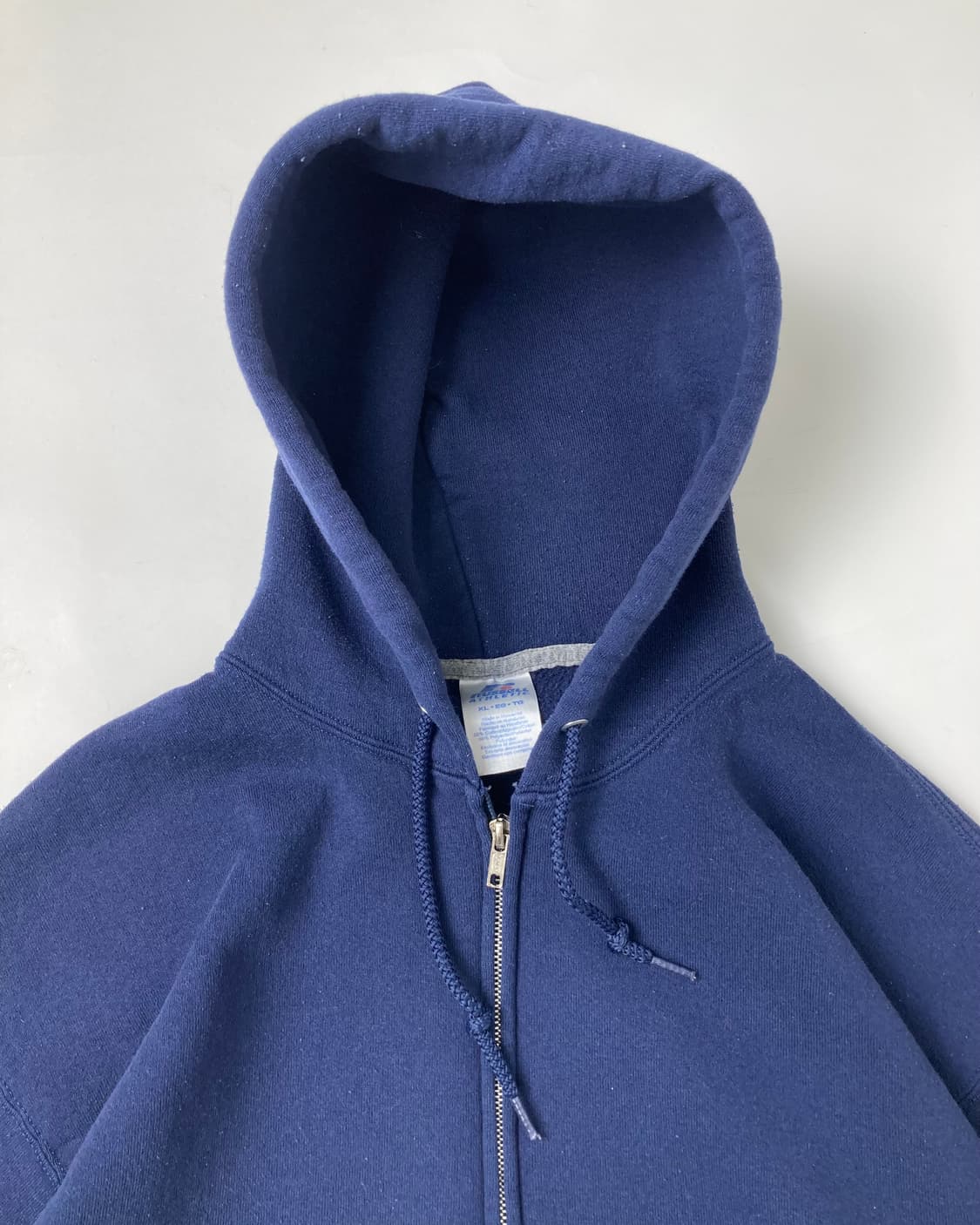 00s Russell Zip Up Hoodie (navy) 상품이미지6