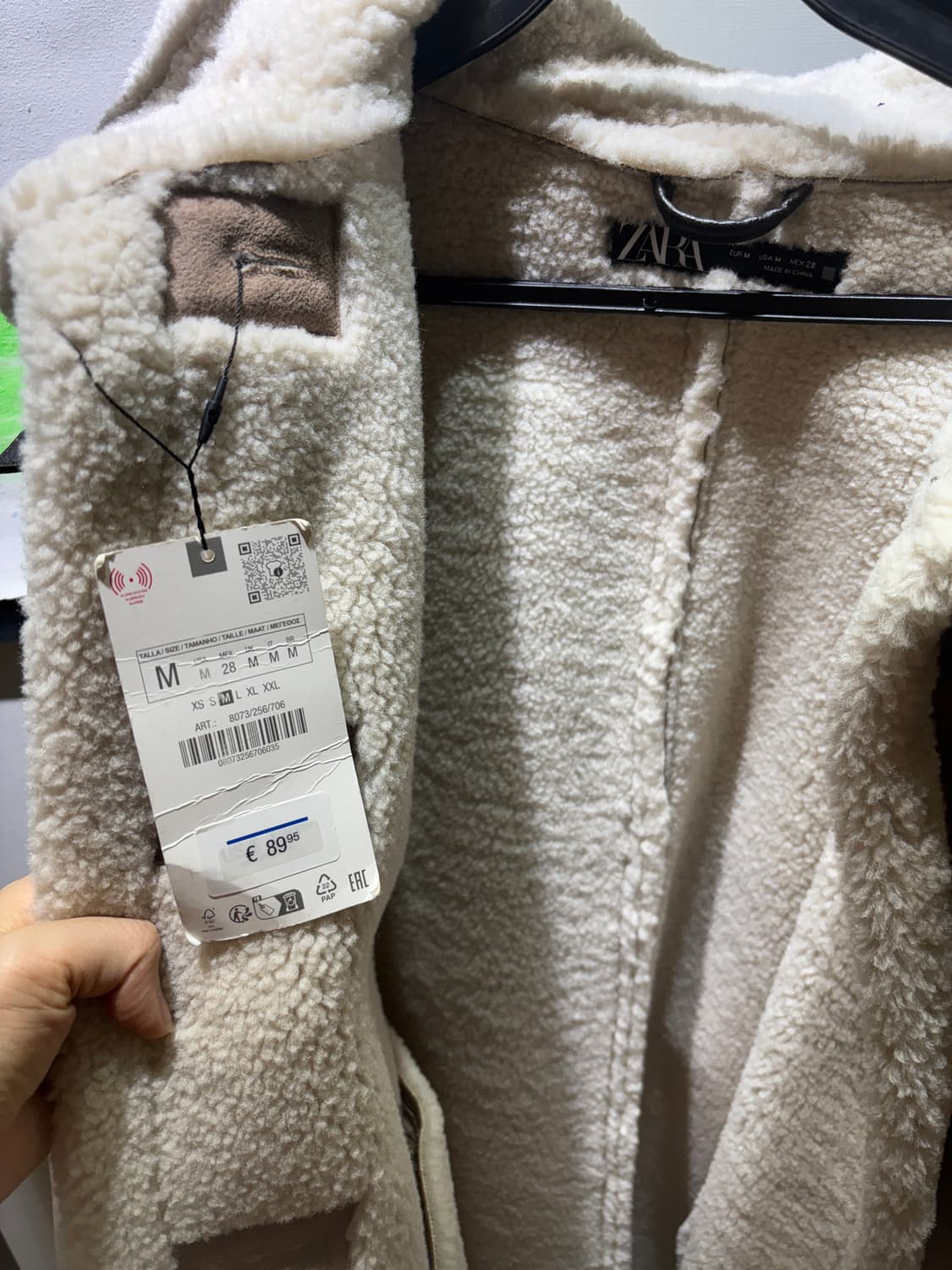 새상품) 자라 무스탕 상품이미지2