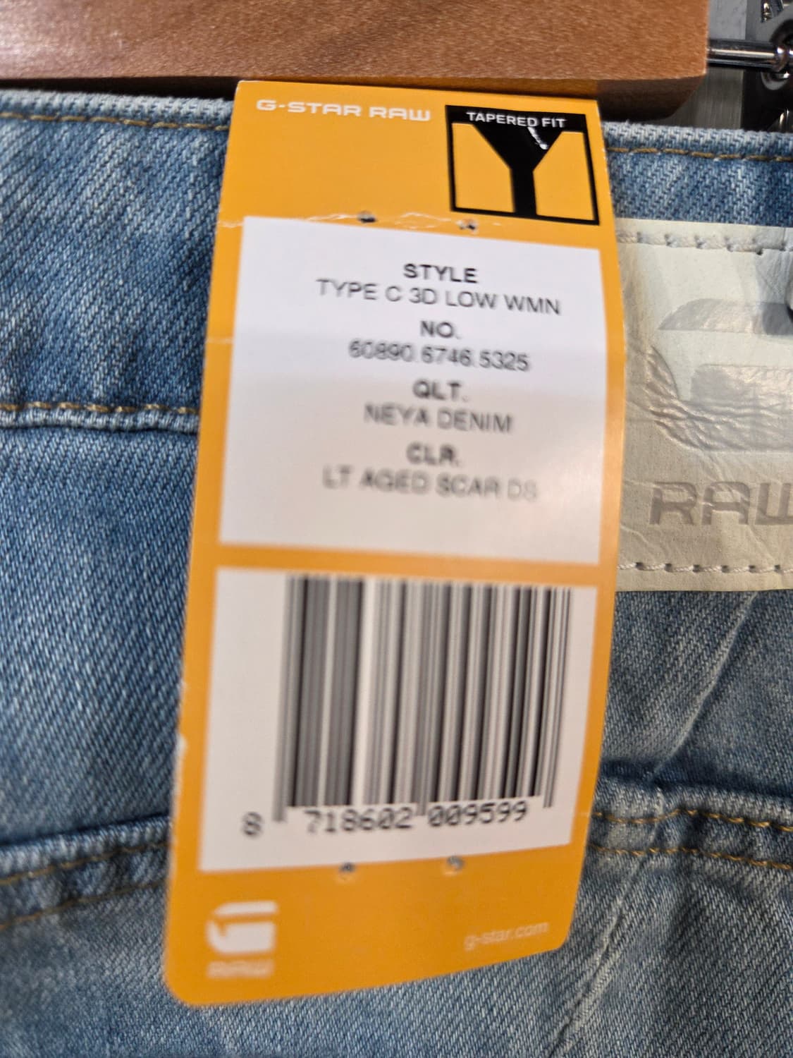 G-Star Raw 데미지 청바지(W24/Ll32) 상품이미지7