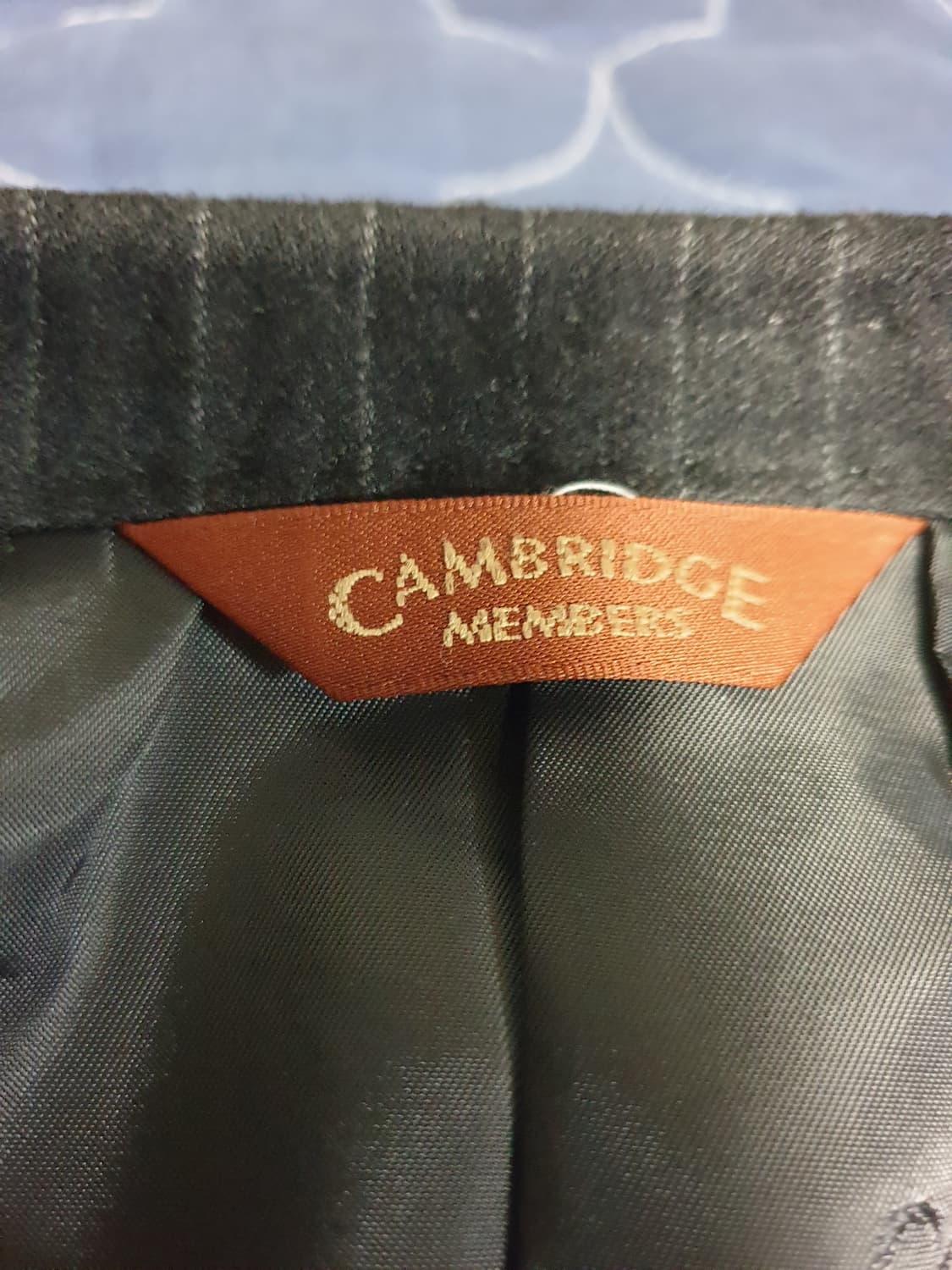 캠브리지 멤버스 캐시미어 울 클래식 스트라이프 블레이저 (100) 상품이미지3