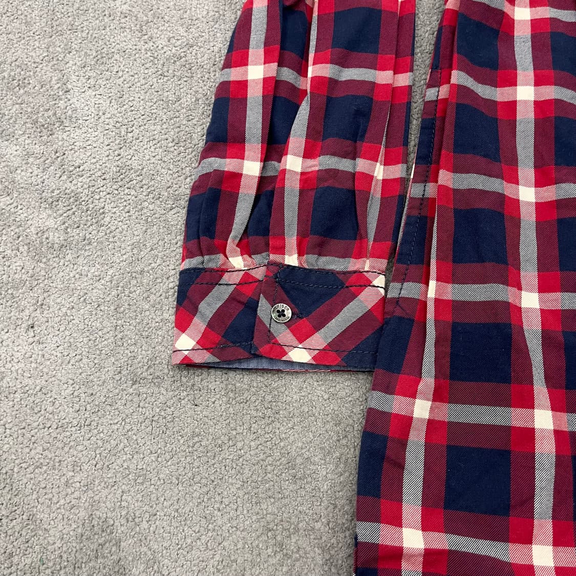 M 타미힐피거 체크 셔츠 원피스 상품이미지3