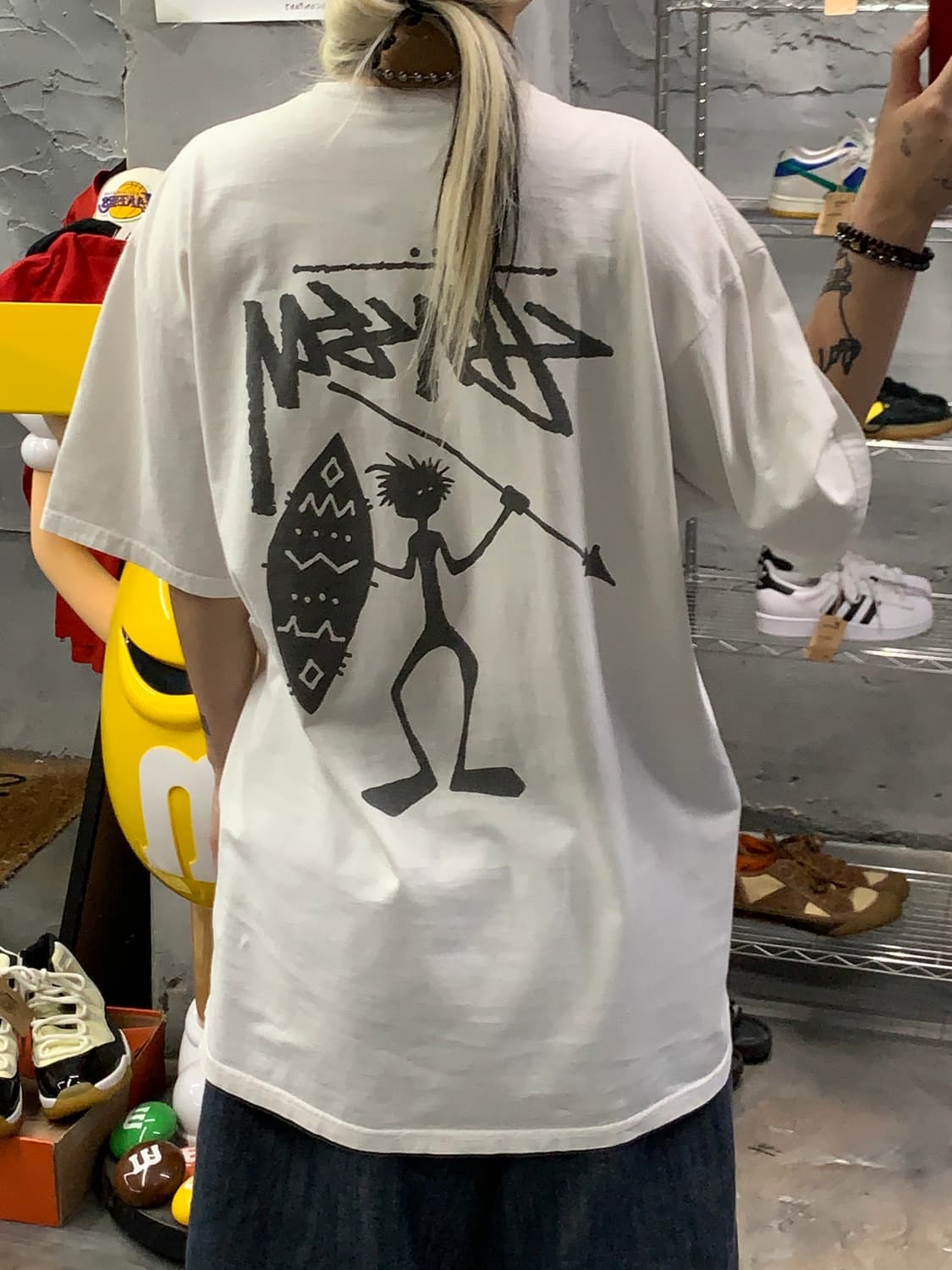 스투시 워리어맨 반팔 티셔츠 상품이미지8