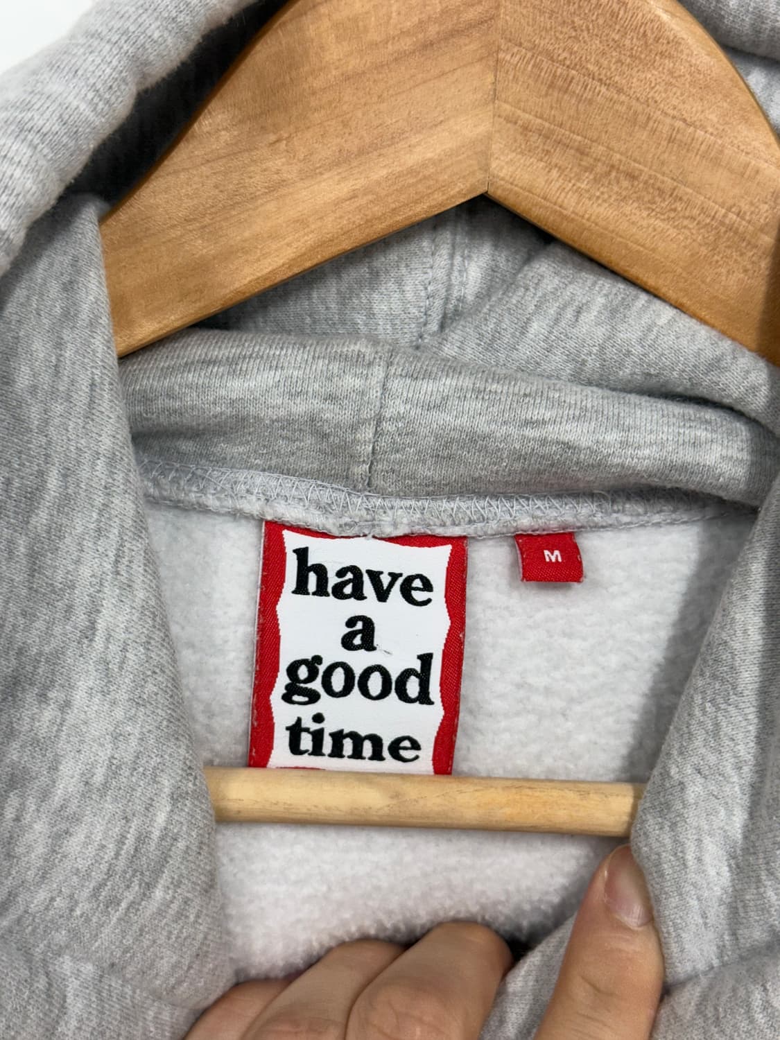 have a good time frame print hoodie 상품이미지6
