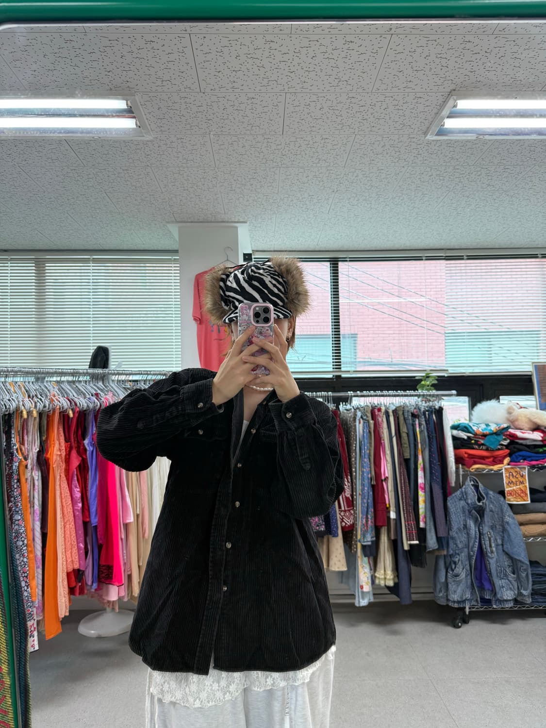 Vintage corduroy shirt  상품이미지4