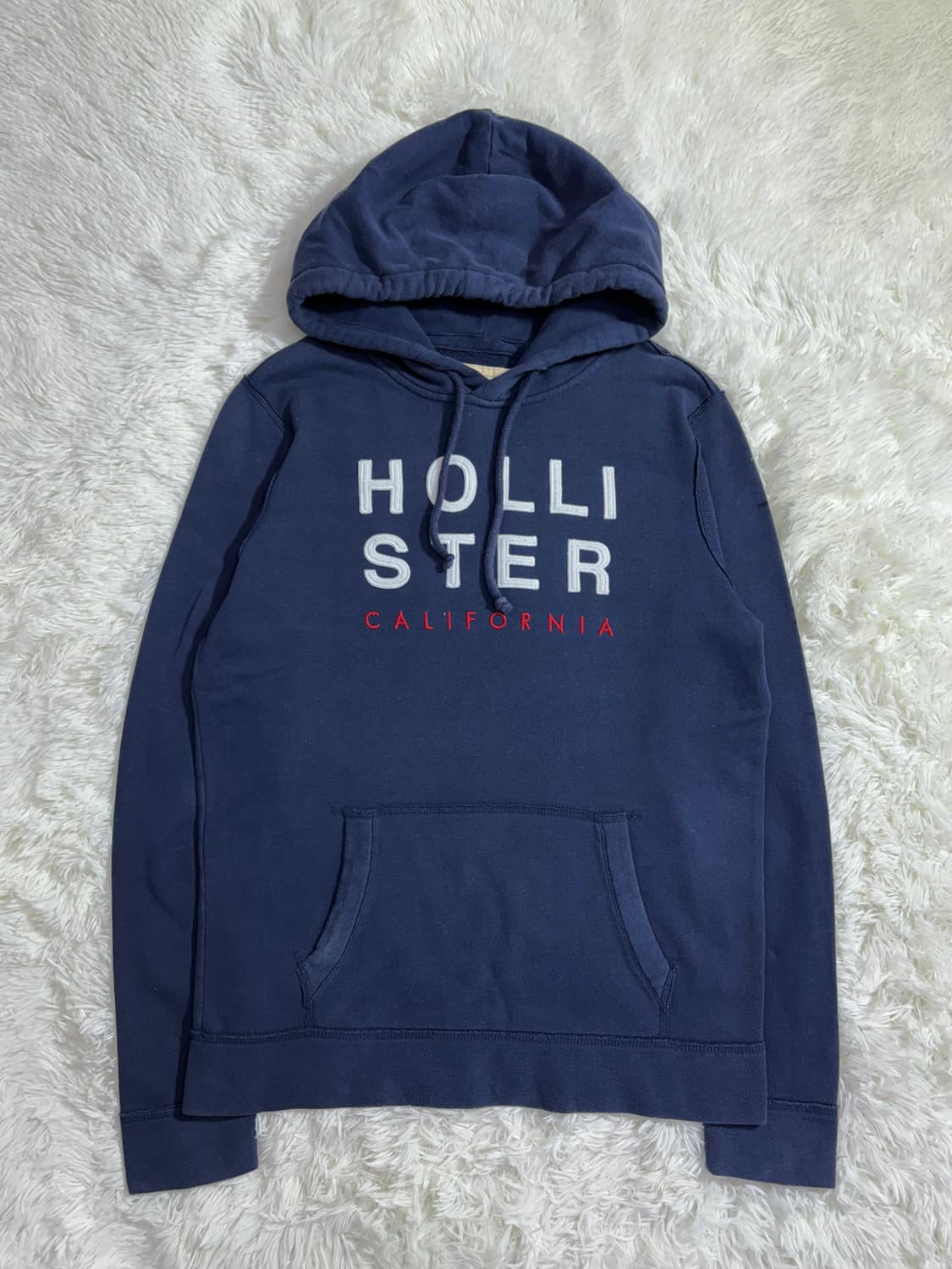 홀리스터 네이비 빅로고 후드  상품이미지4