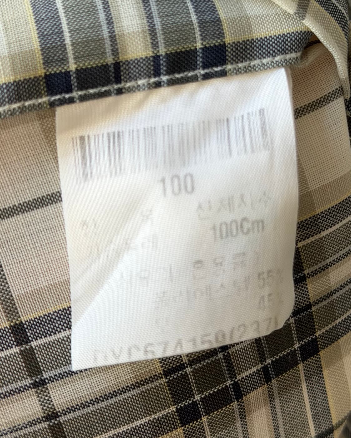 YSL 90s check short sleeve shirt 상품이미지8