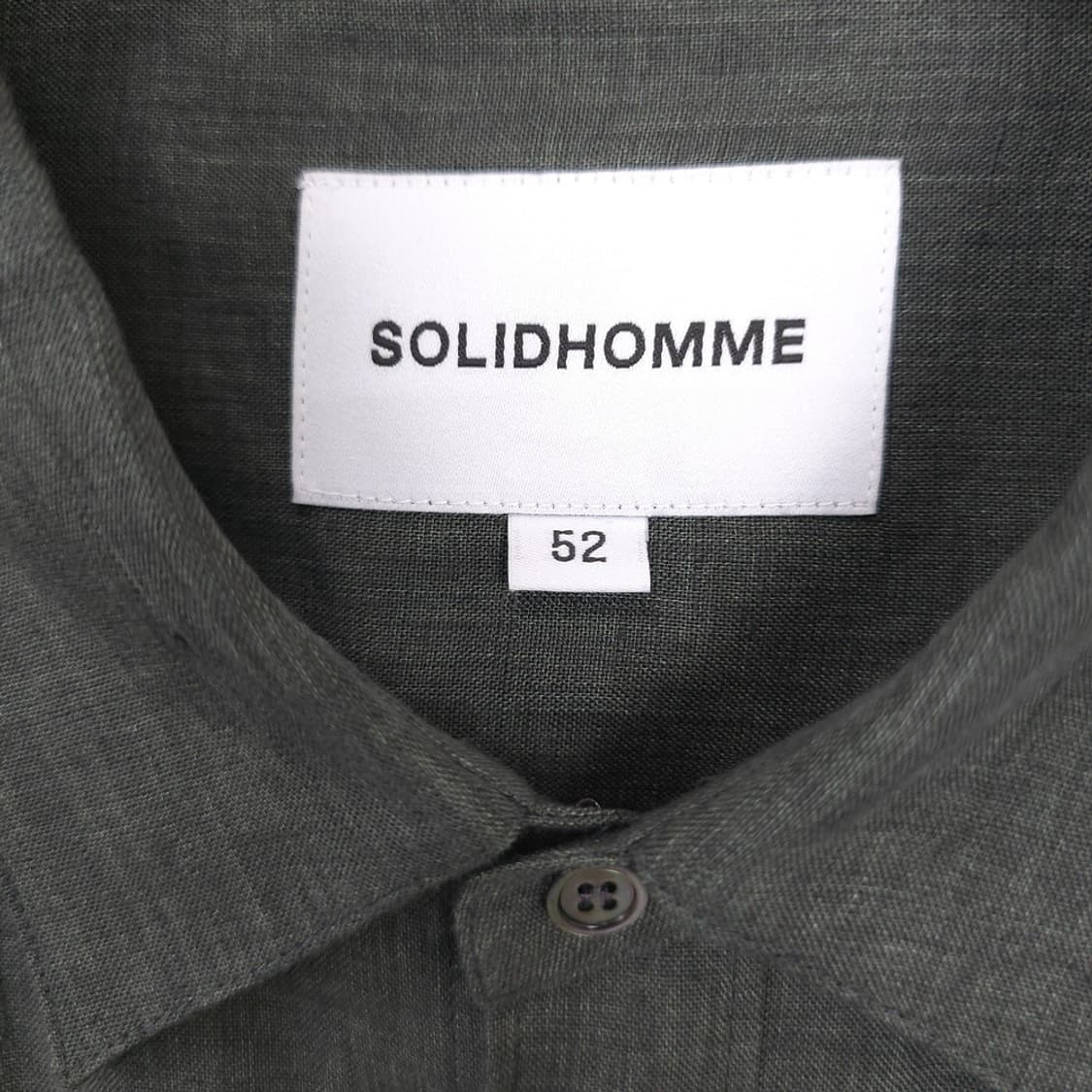 남성 솔리드옴므 SOLIDHOMME 린넨 셔츠 110 상품이미지6