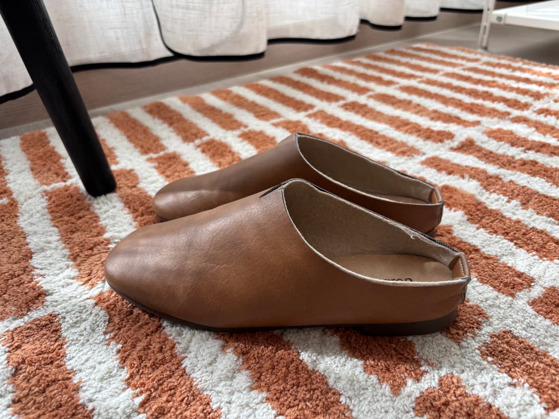 룸슈즈 실내슬리퍼 가죽슬리퍼 상품이미지3