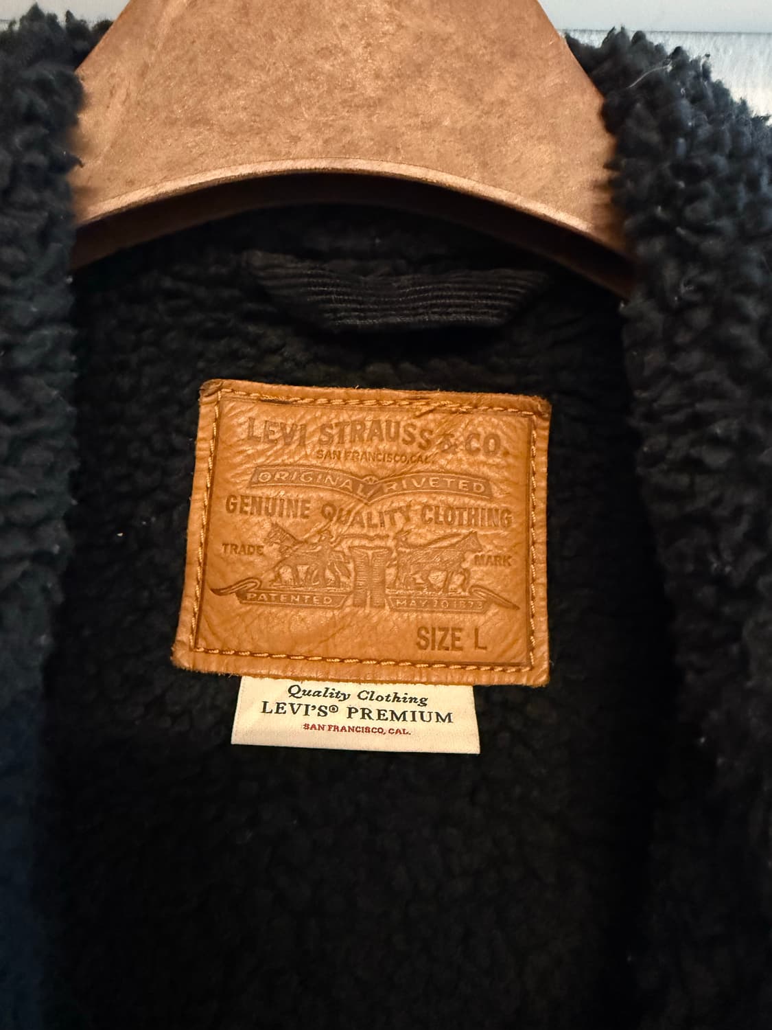 리바이스 쉐르파 올블랙 상품이미지3