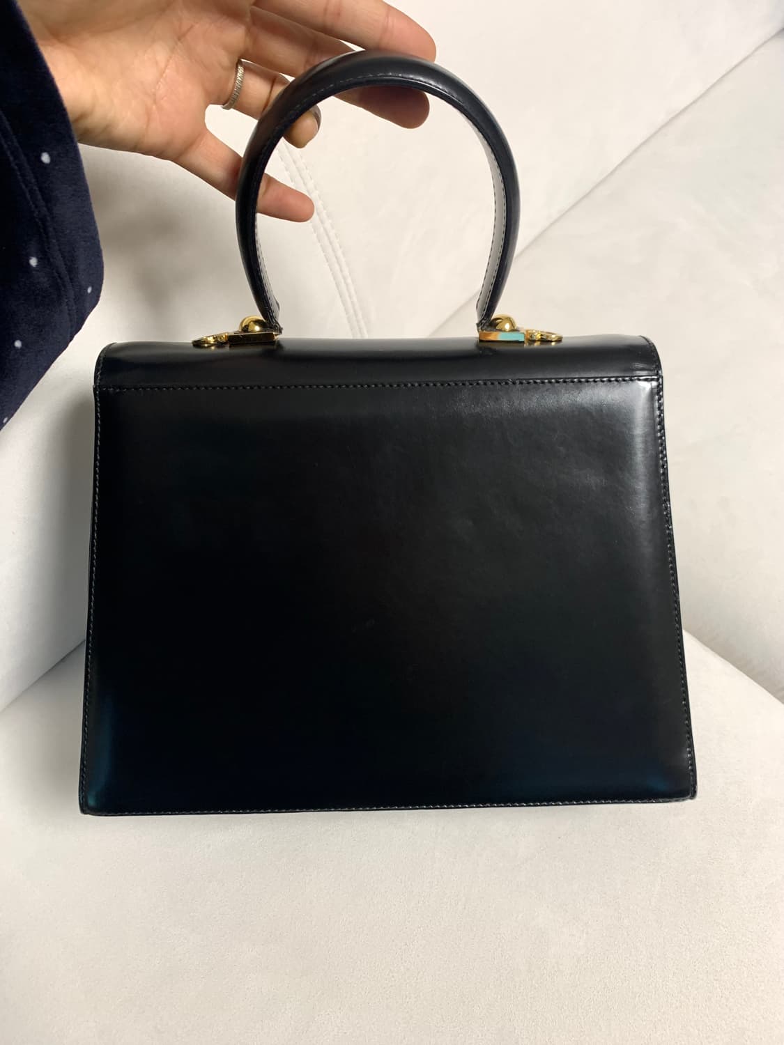 빈티지 페라가모 캘리 투웨이백 상품이미지4