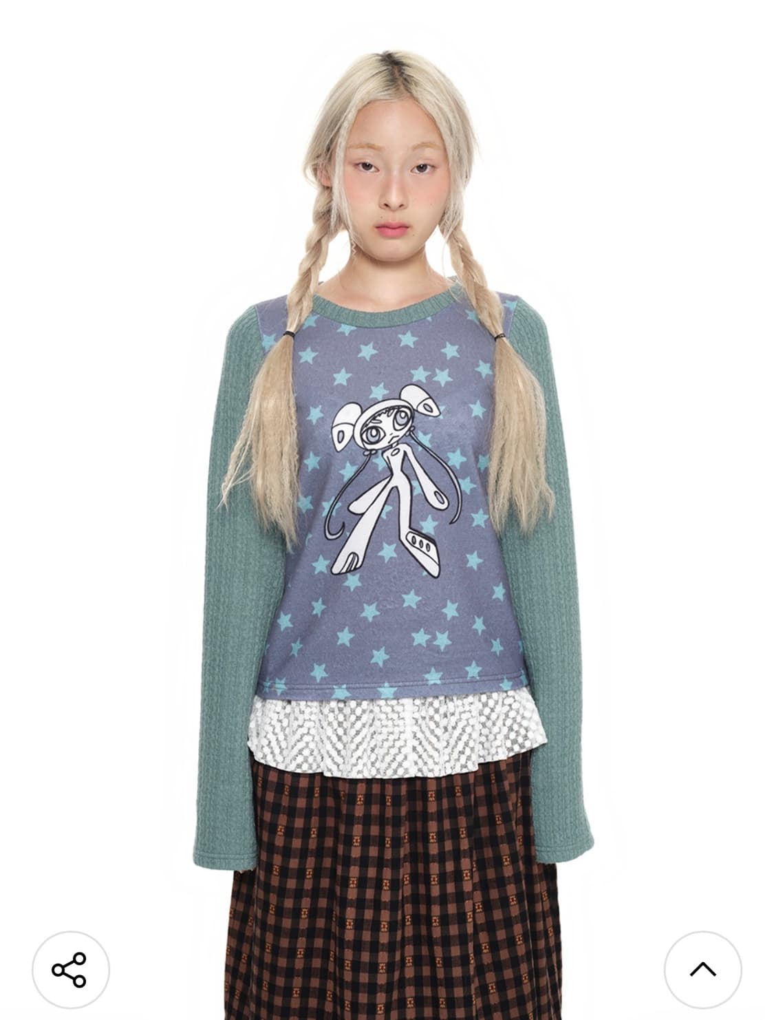 유쓰배쓰 롱슬리브 | Twist Knit Long Sleeve Top 상품이미지1