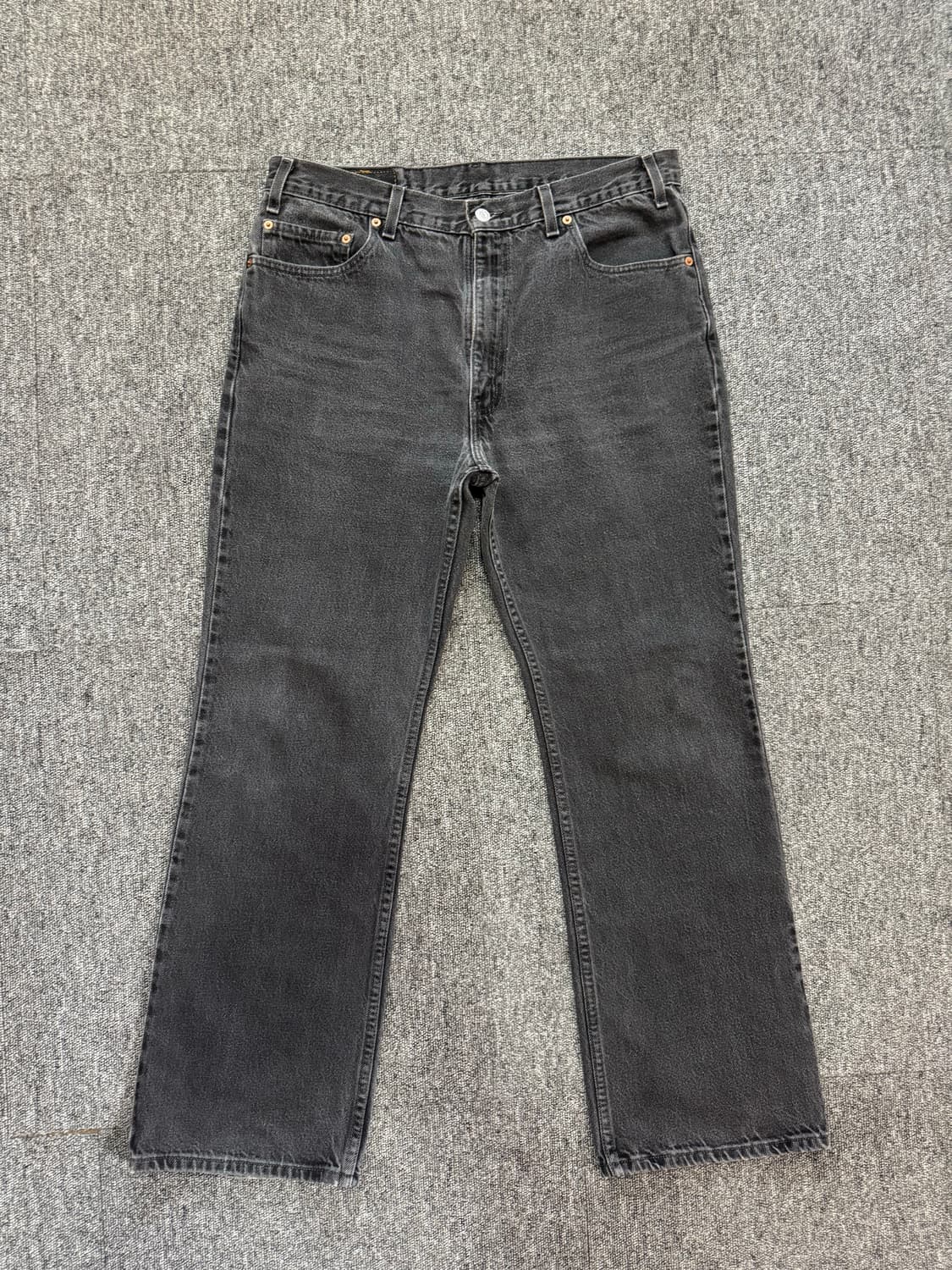 00s USA 리바이스 517 블랙 워시드 데님 36 상품이미지2