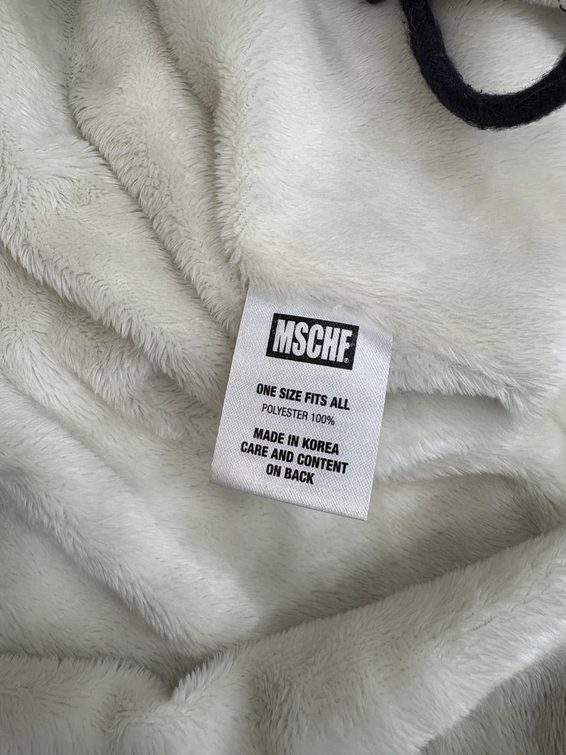 미스치프 롱 퍼 점퍼 네이비 상품이미지5